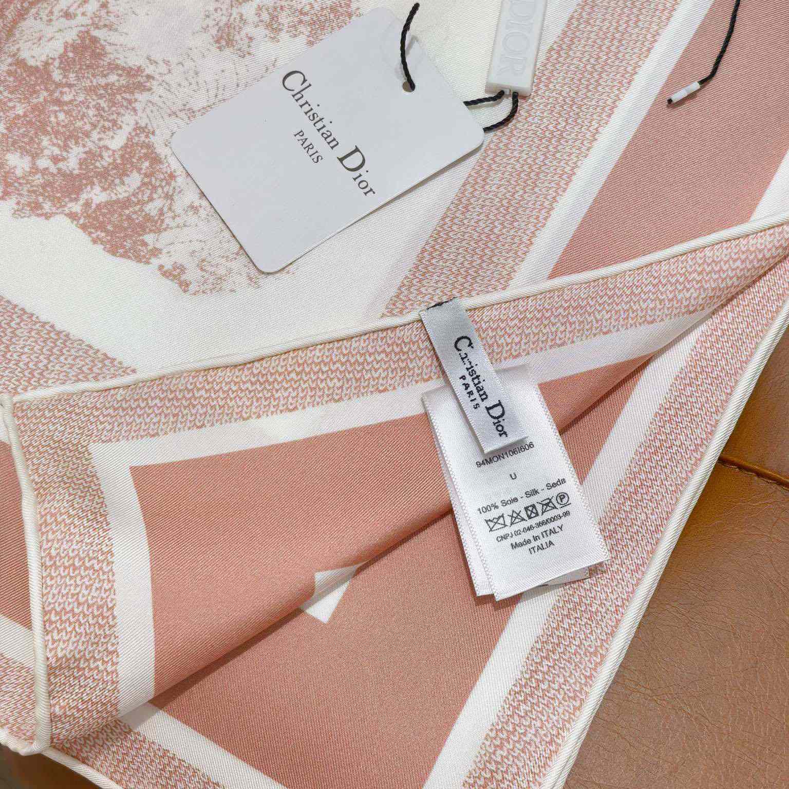 Dior Toile de Jouy Sauvage 90 Square Scarf  - DesignerGu