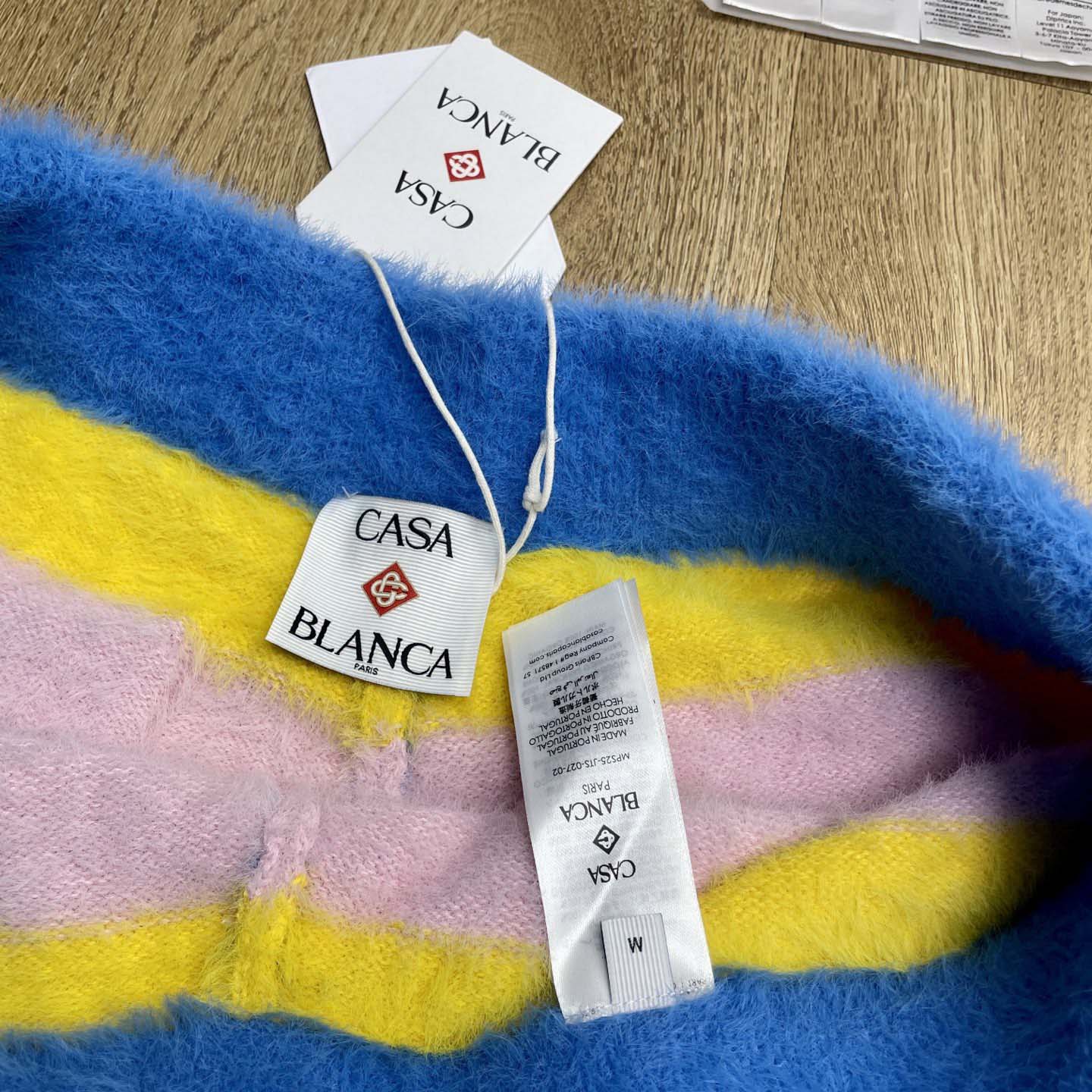 Casablanca Fluffy Oversize Shorts 'Multicolor/Blue'   Z6022 - DesignerGu