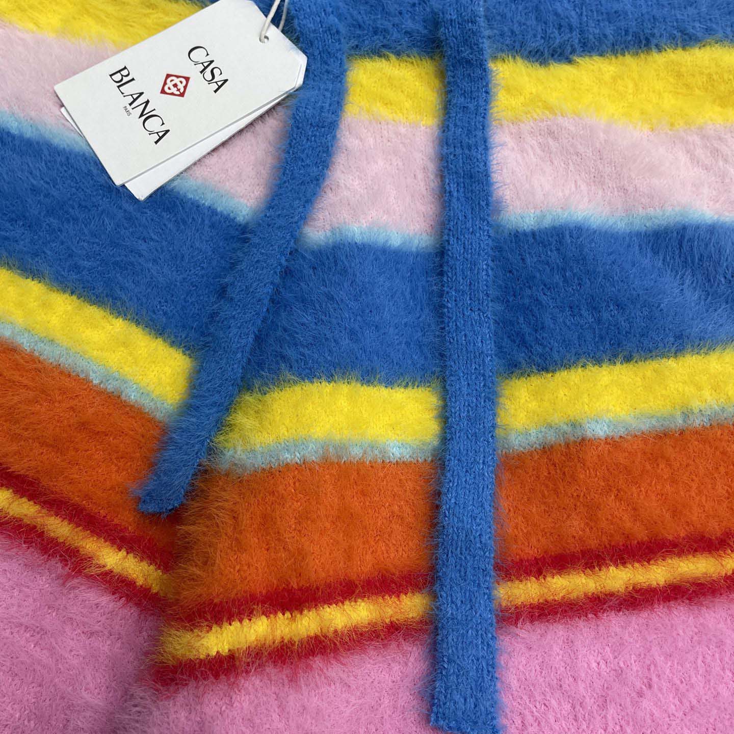 Casablanca Fluffy Oversize Shorts 'Multicolor/Blue'   Z6022 - DesignerGu