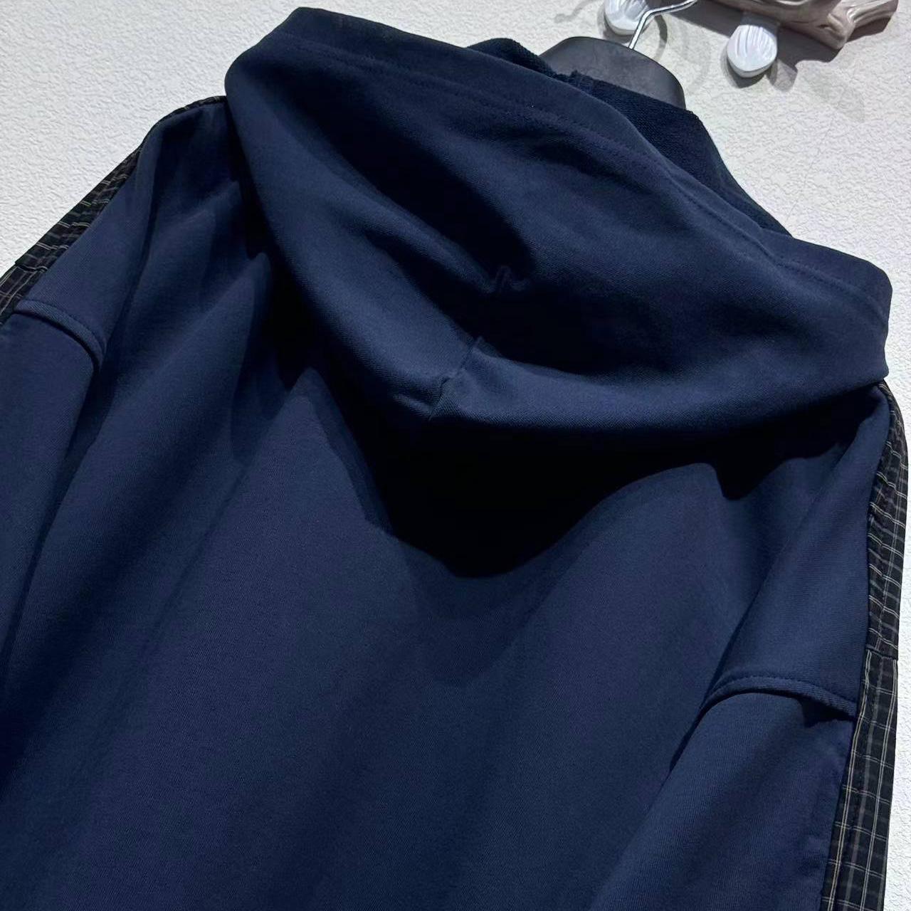 Balenciaga Cut Up Hooded Shirt - DesignerGu