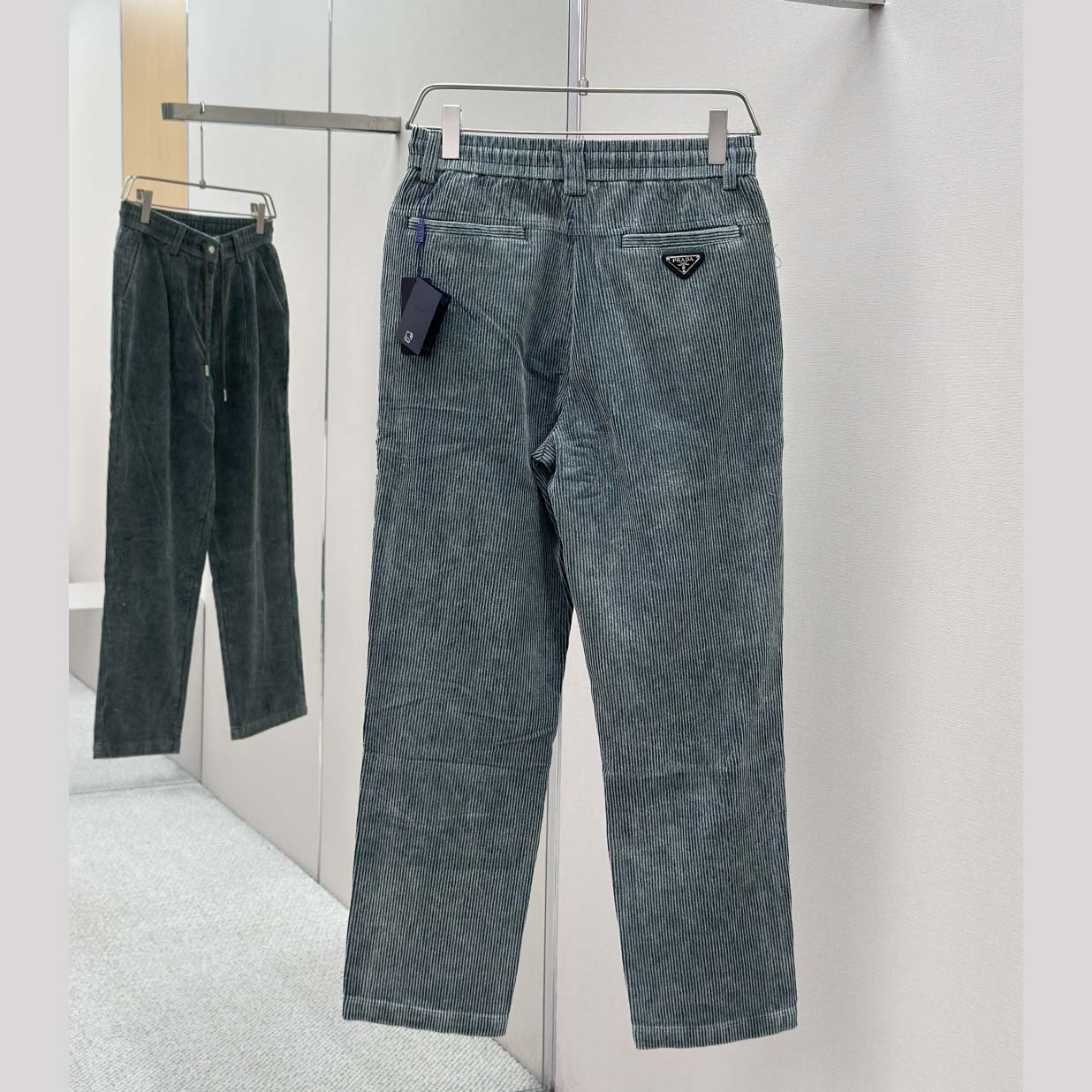 Prada Stretch Cotton Shirt And Pants - DesignerGu