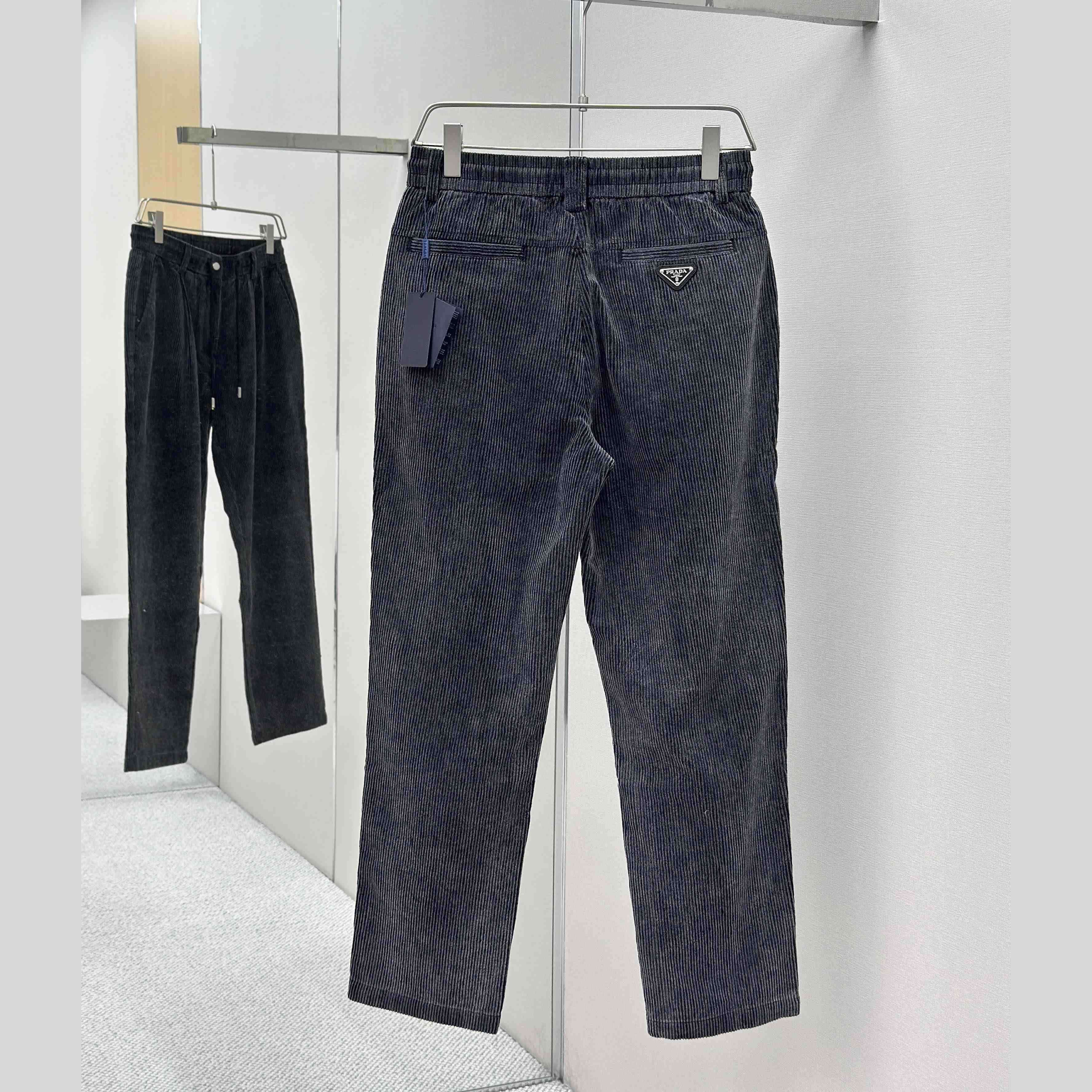 Prada Stretch Cotton Shirt And Pants - DesignerGu