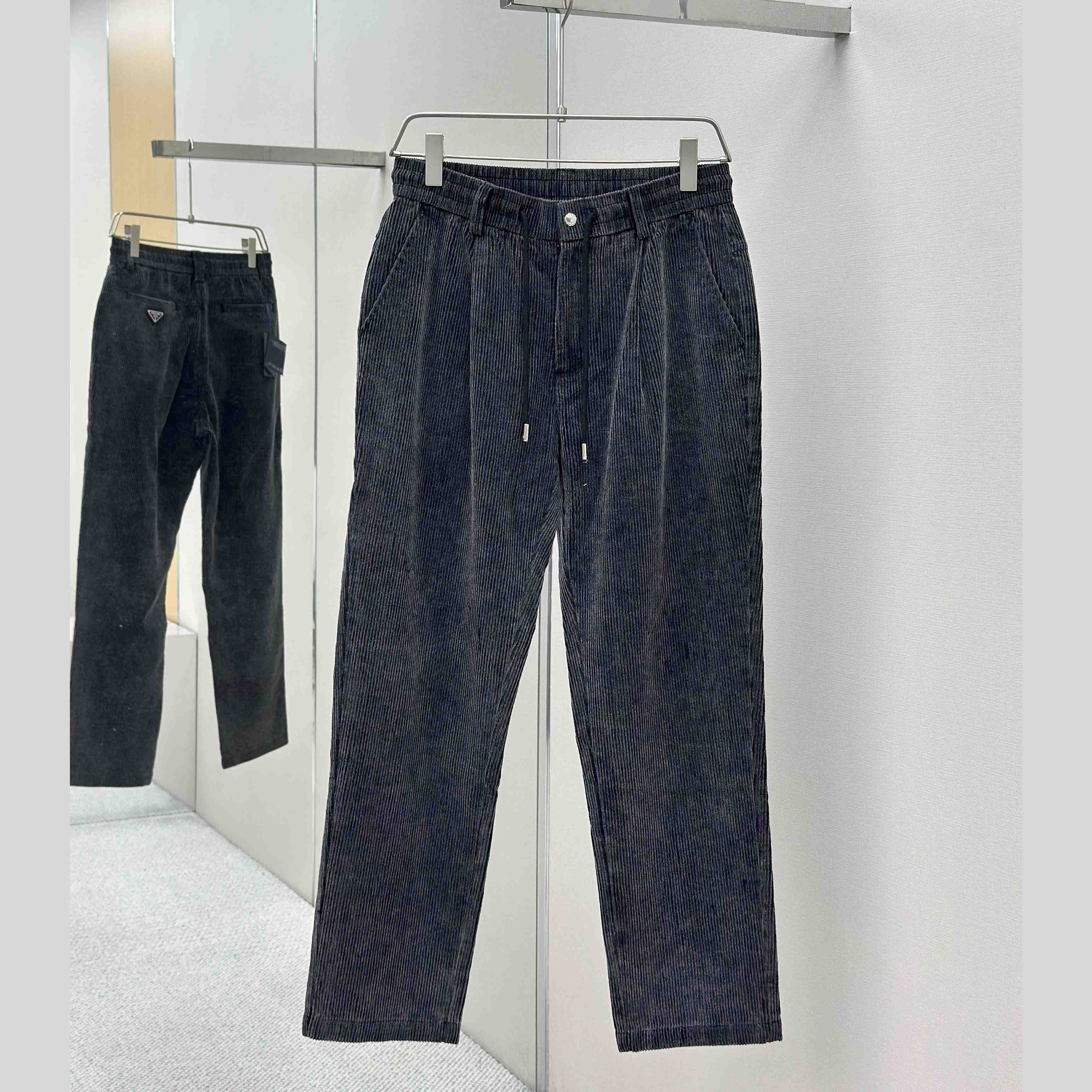 Prada Stretch Cotton Shirt And Pants - DesignerGu