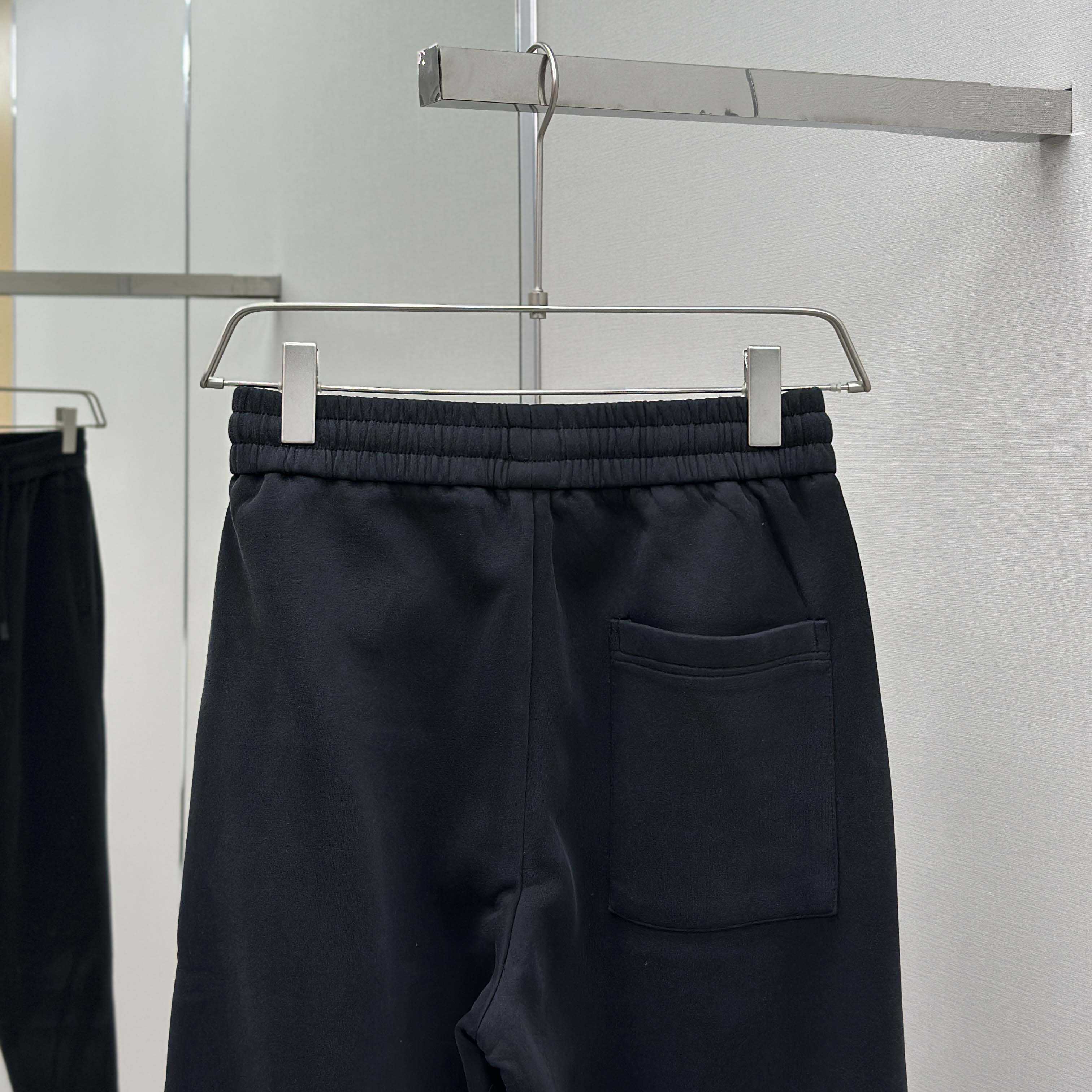 Balenciaga Black Cotton Pants - DesignerGu