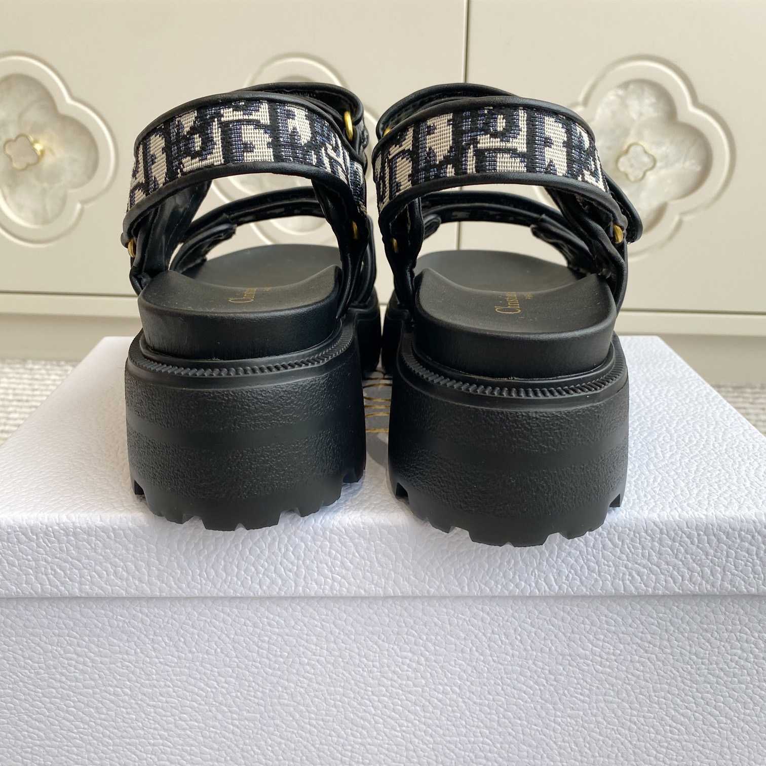 Dior Dioract Platform Sandal   - DesignerGu