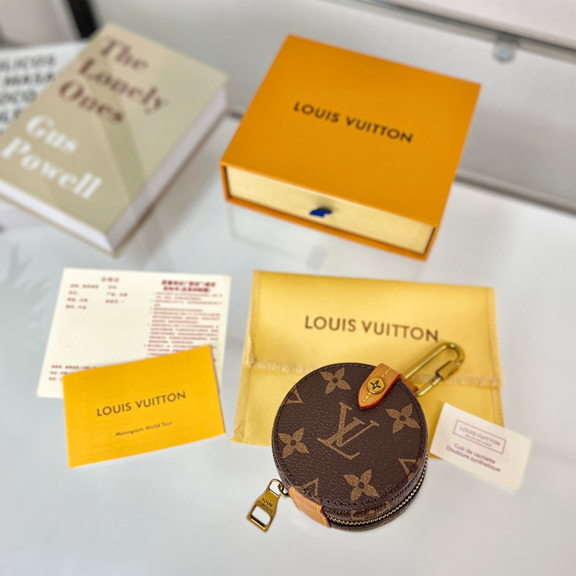 Louis Vuitton Round Case Pouch   M68524 - DesignerGu