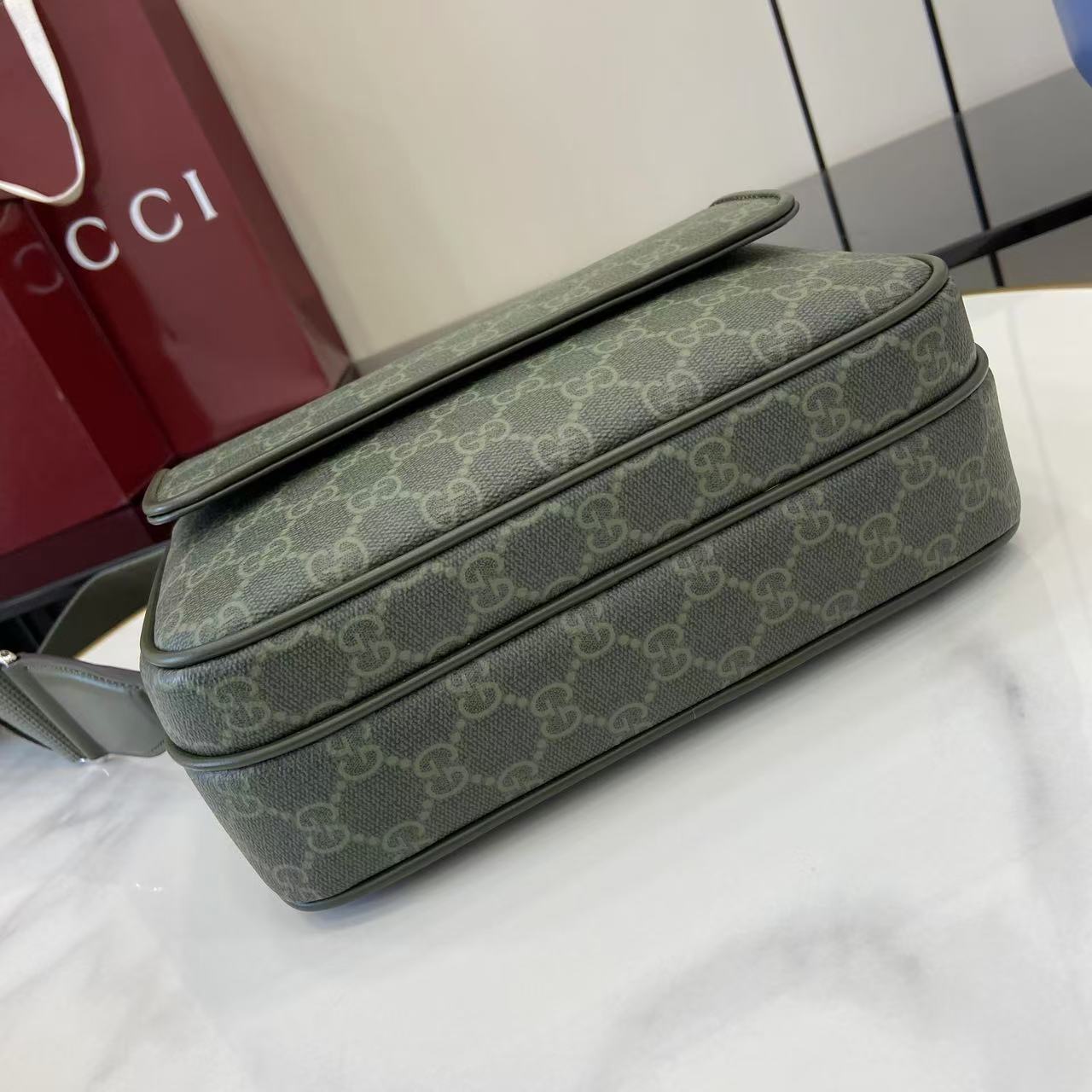 Gucci GG Monogram Small Crossbody Bag - DesignerGu