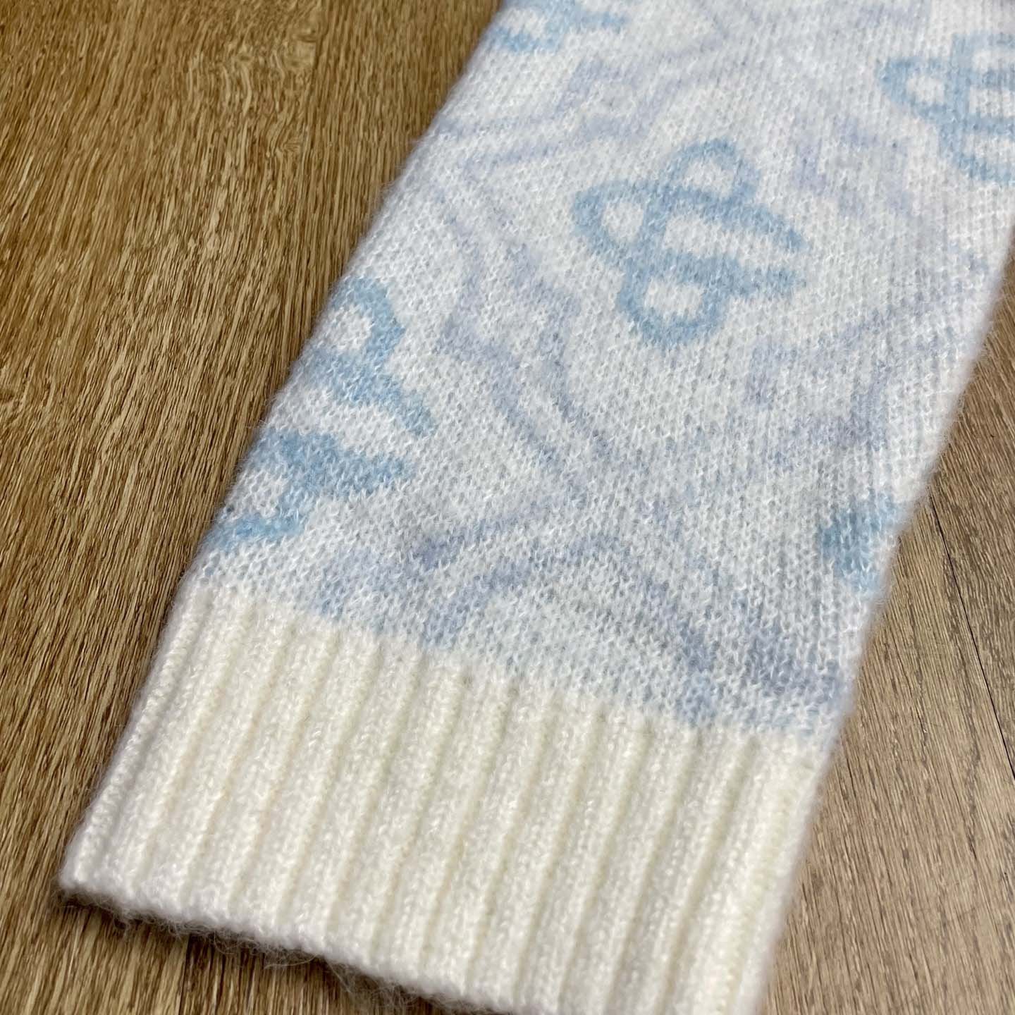 Casablanca Pattern Zip-up Cardigan   D0105 - DesignerGu