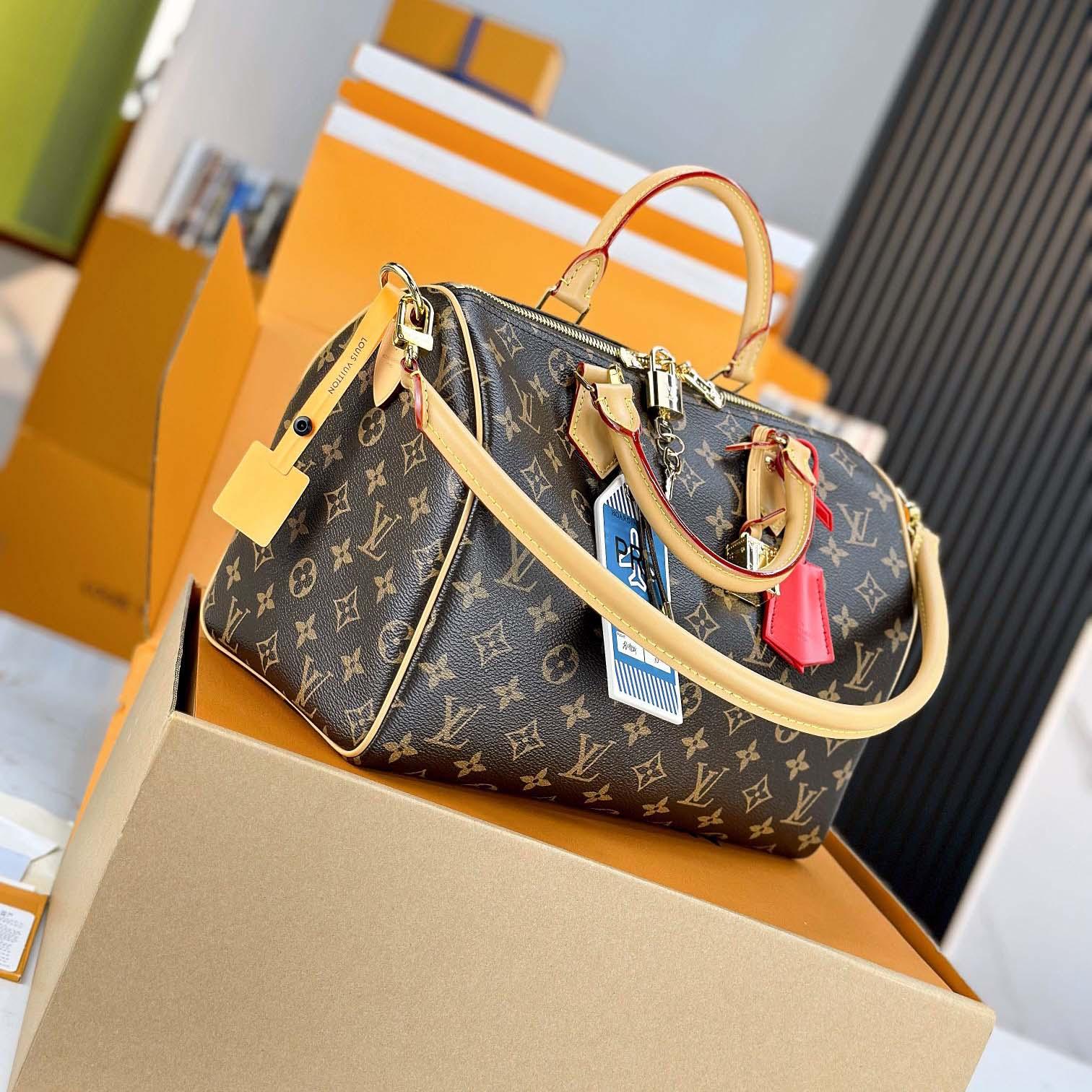 Louis Vuitton Speedy Soft 30 Crafty   M11945 - DesignerGu