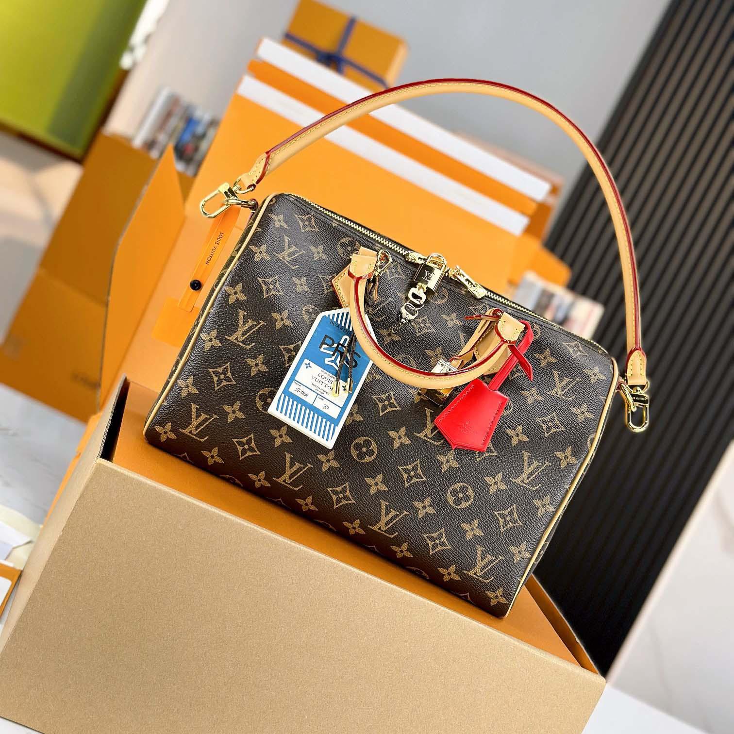 Louis Vuitton Speedy Soft 30 Crafty   M11945 - DesignerGu