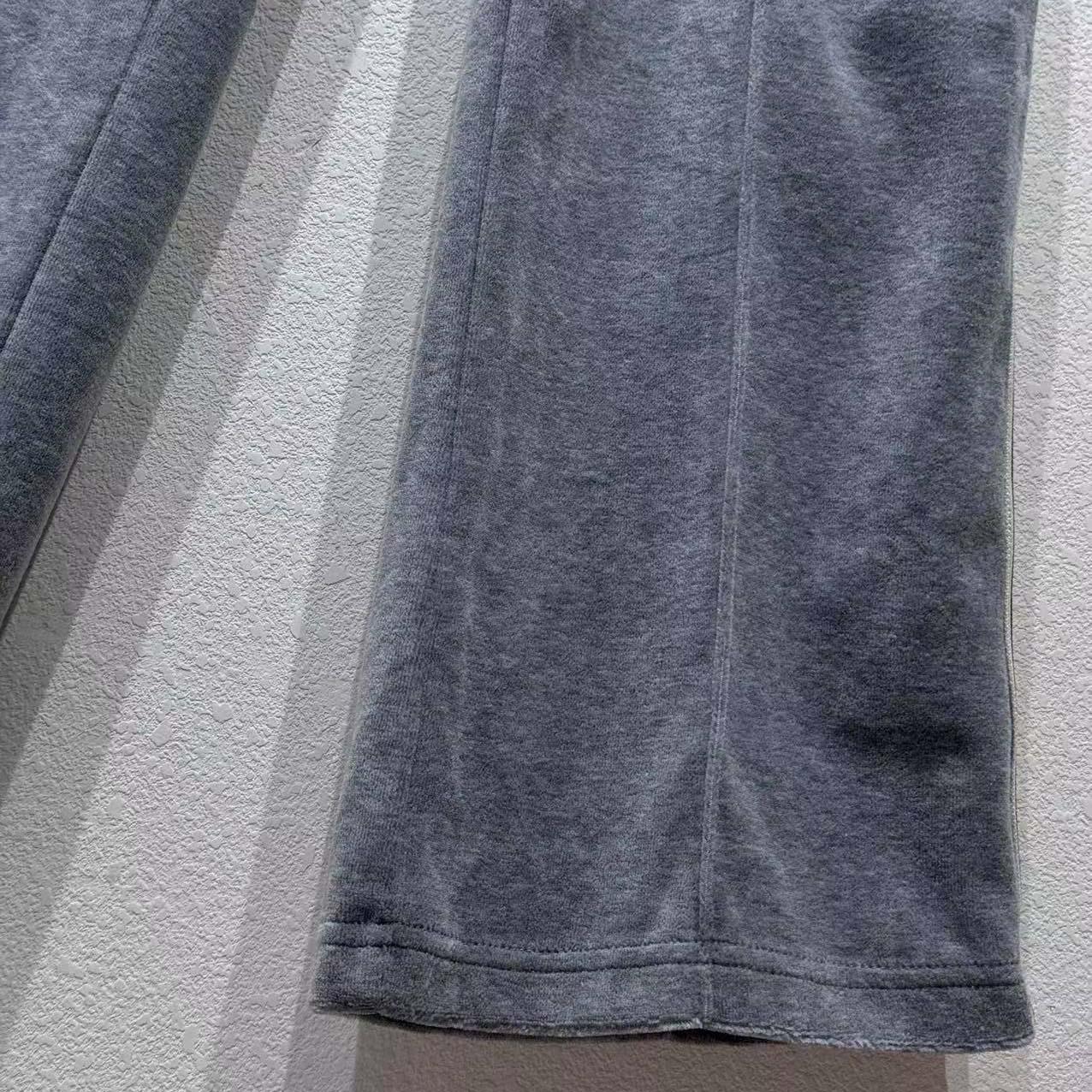 Celine Velvet Triomphe Track Pants - DesignerGu