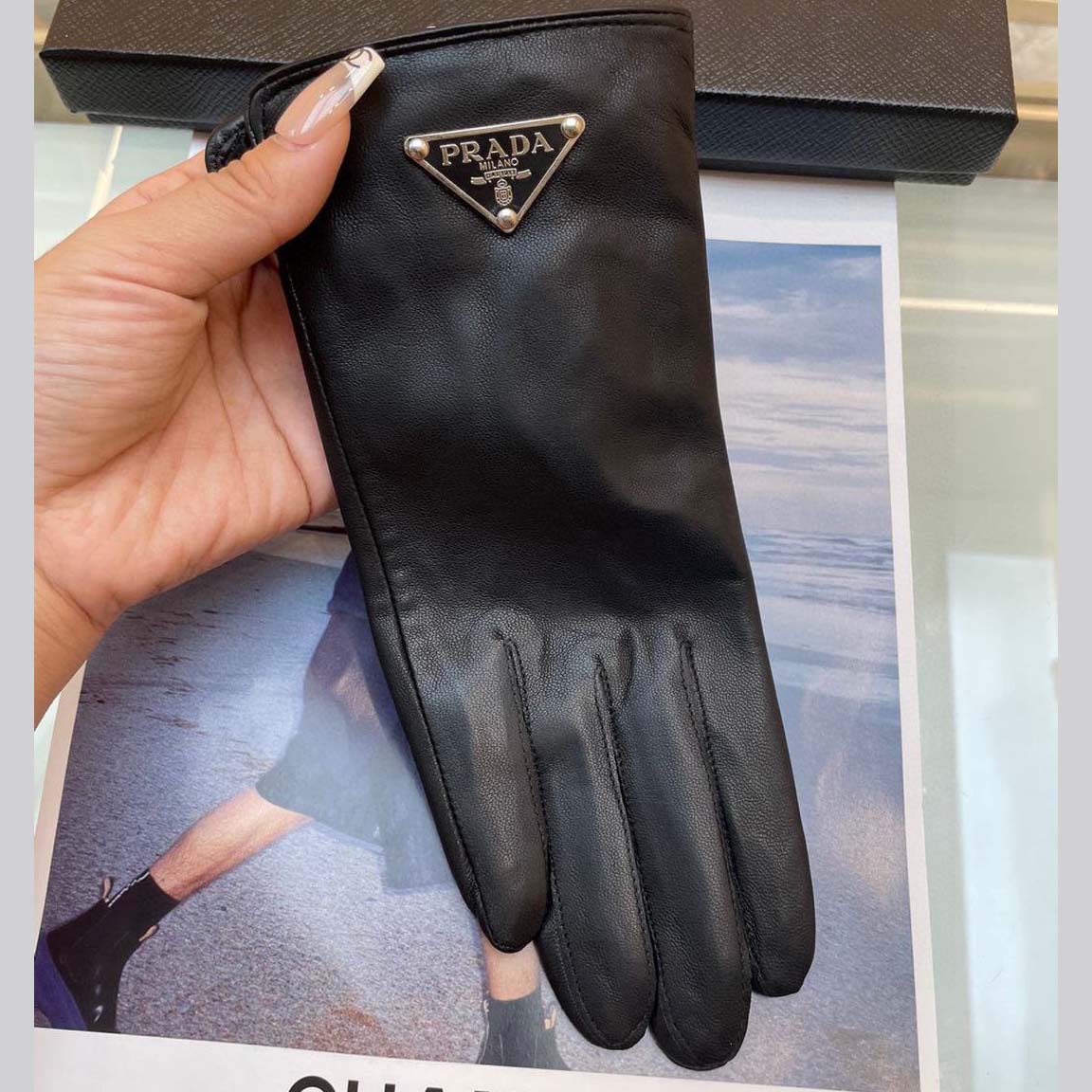 Prada Women's Gloves  - DesignerGu