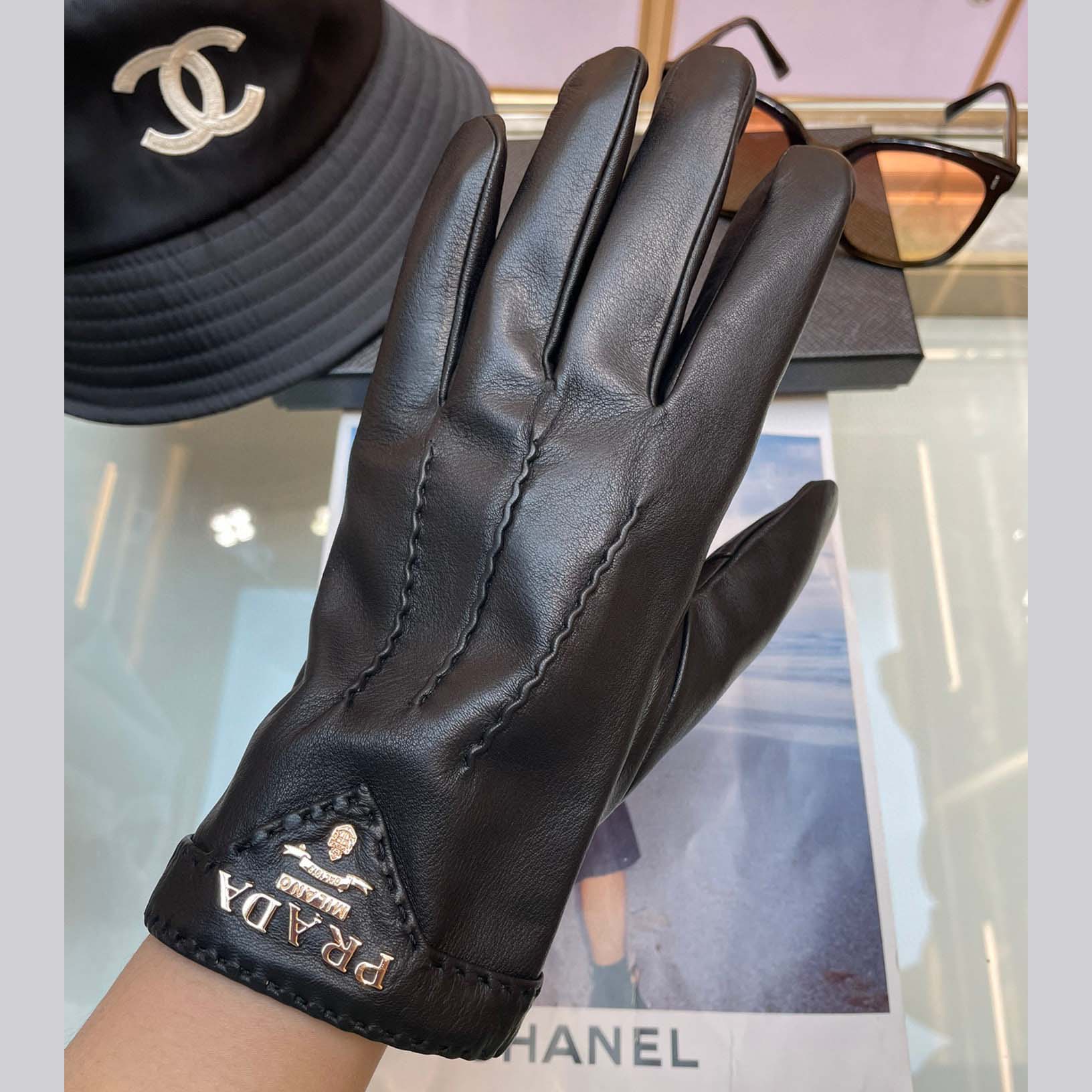 Prada Men's Gloves  - DesignerGu