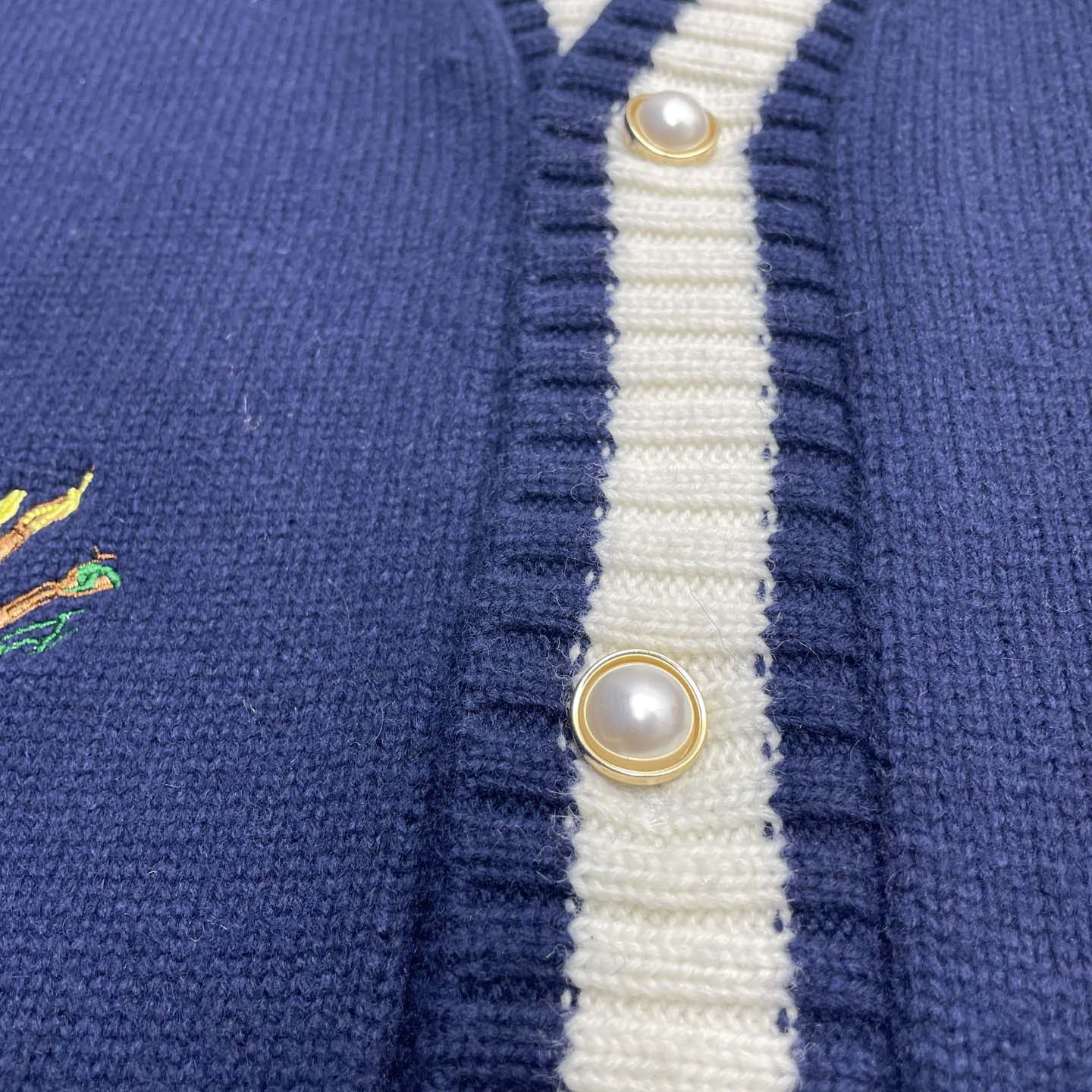 Casablanca Cashmere Cardigan   D0109 - DesignerGu