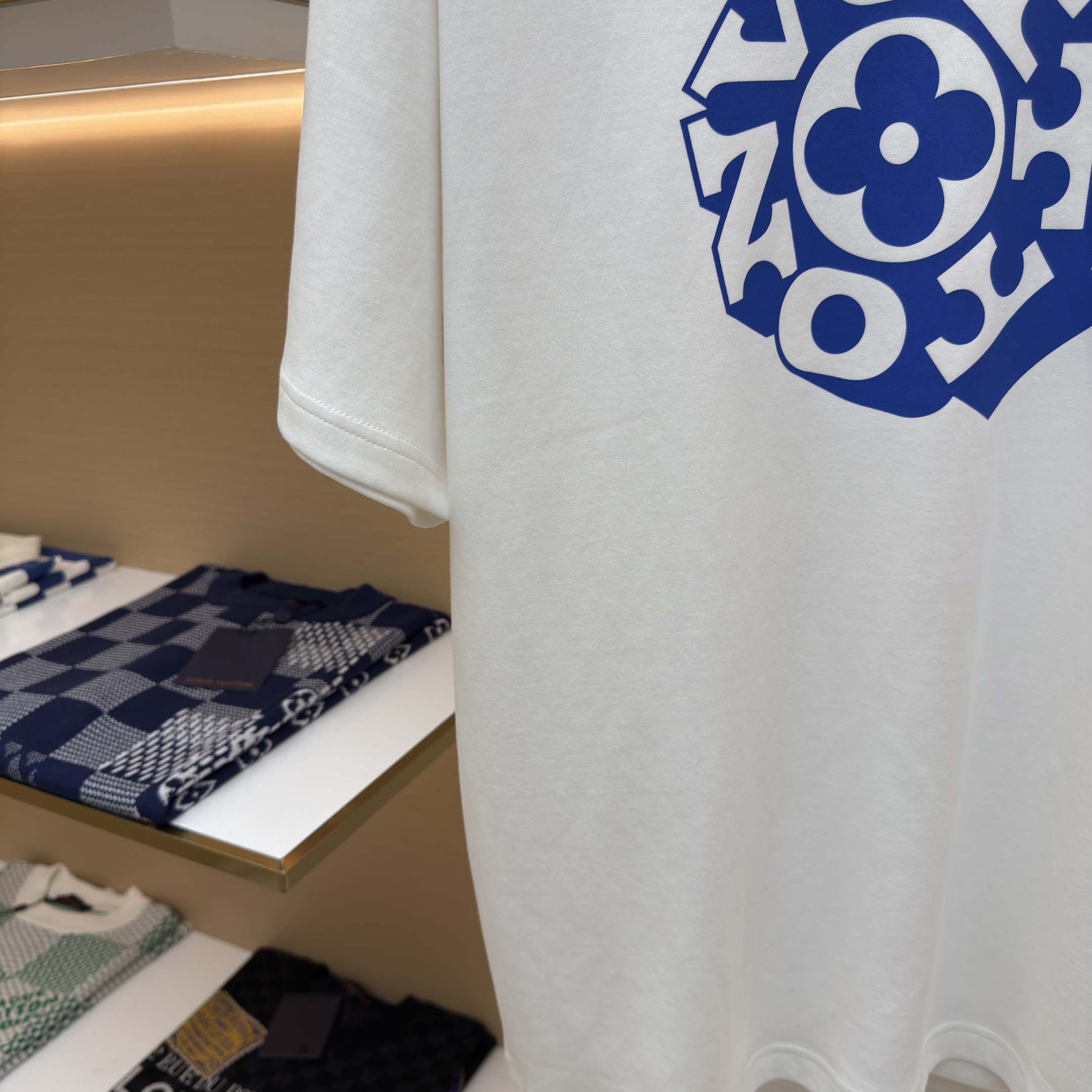 Louis Vuitton Printed Signature T-Shirt - DesignerGu