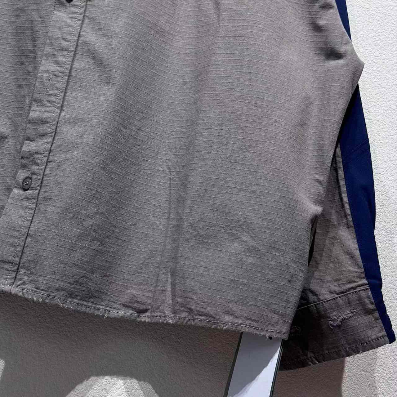 Balenciaga Natural Shirt With Pockets - DesignerGu