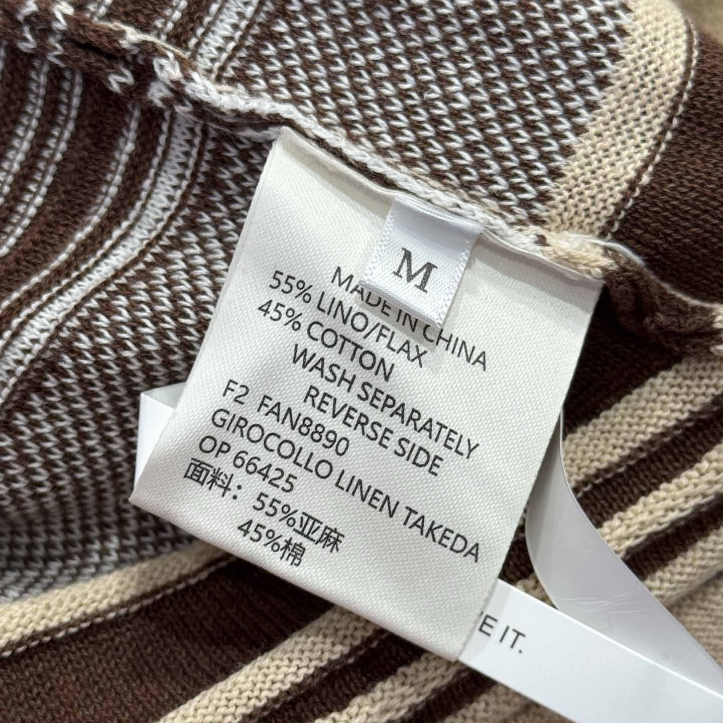 Bottega Veneta Men's Striped Linen-Blend Polo Shirt - DesignerGu