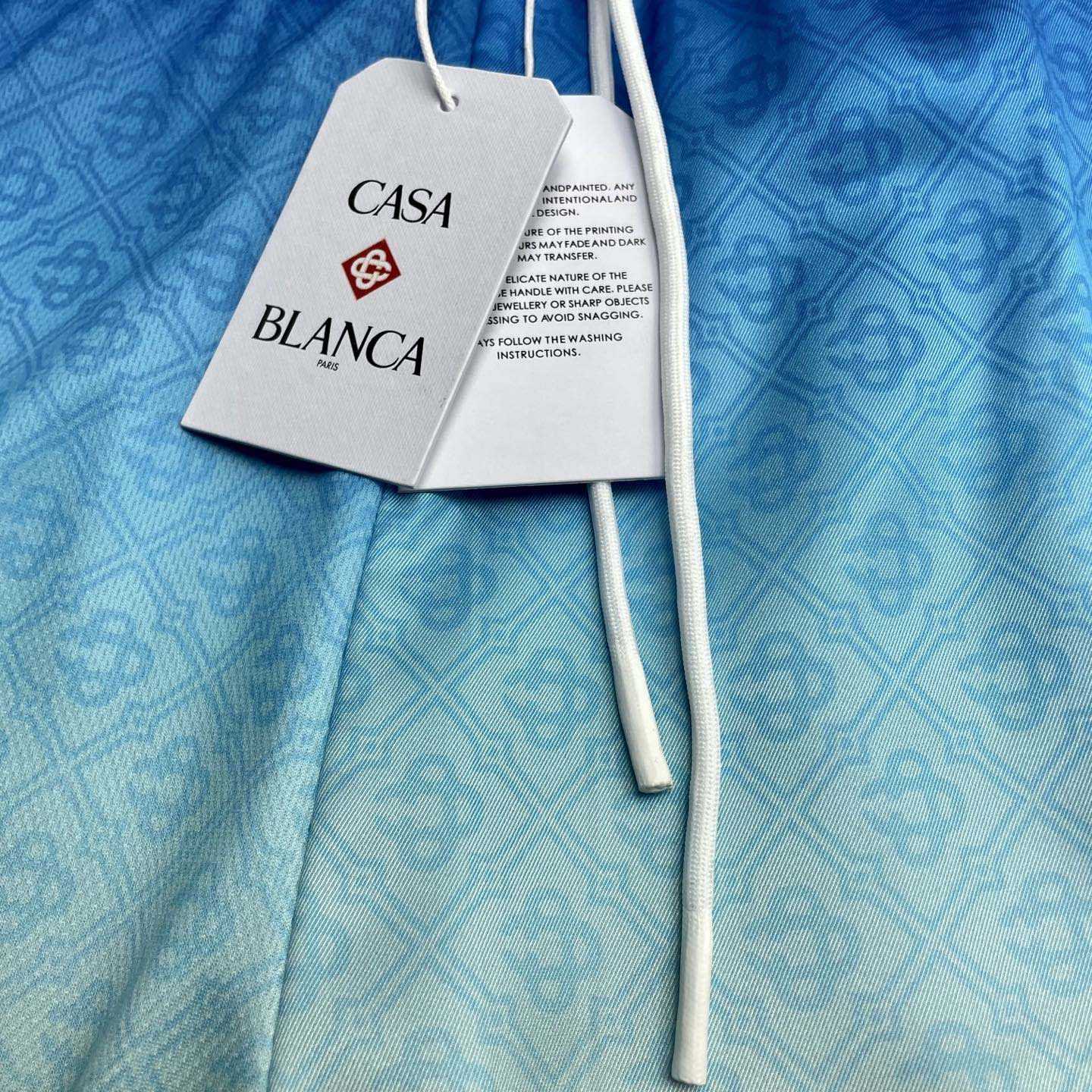 Casablanca Jacquard Gradient Swim Shorts   C1066 - DesignerGu