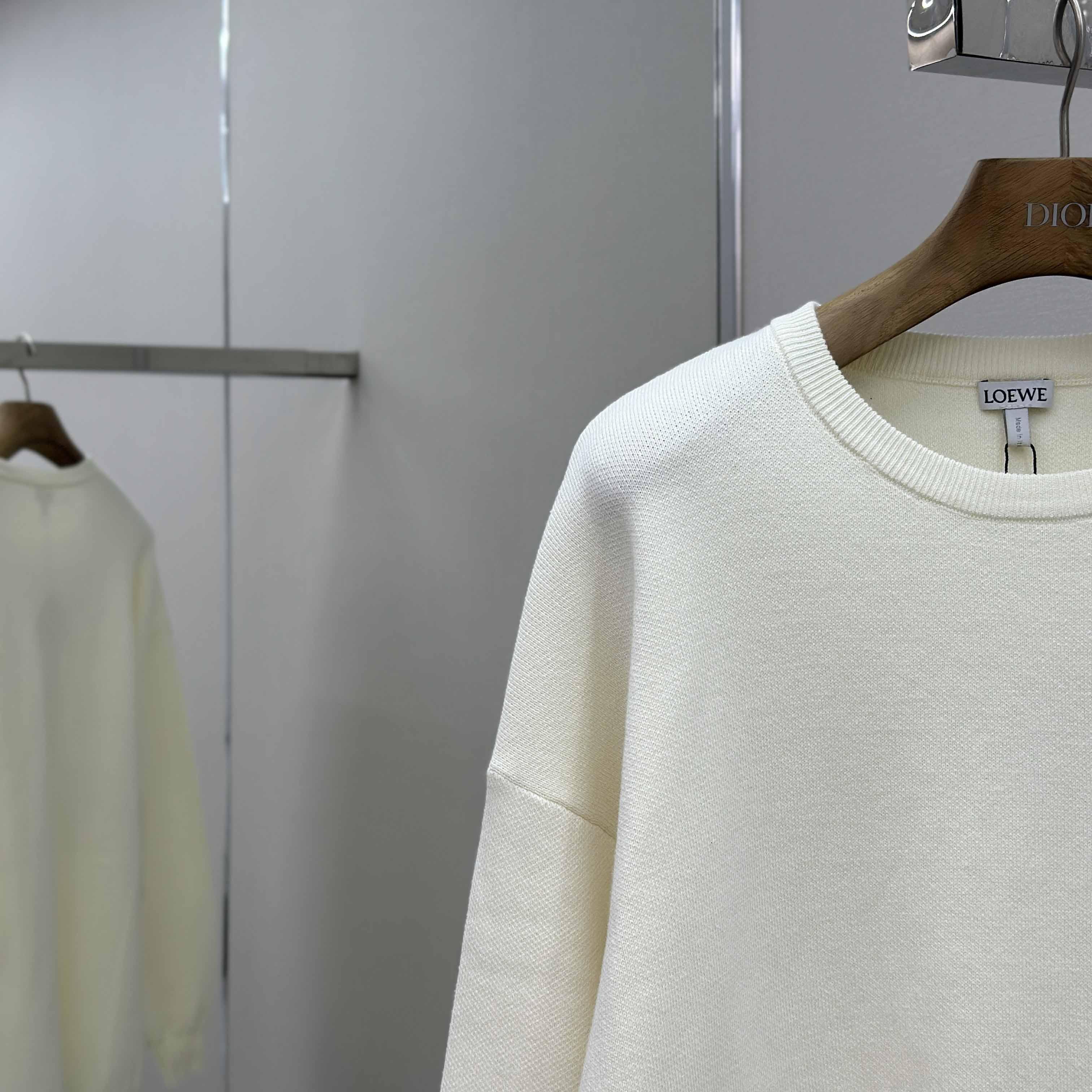 Loewe Sweater In Cotton Blend - DesignerGu