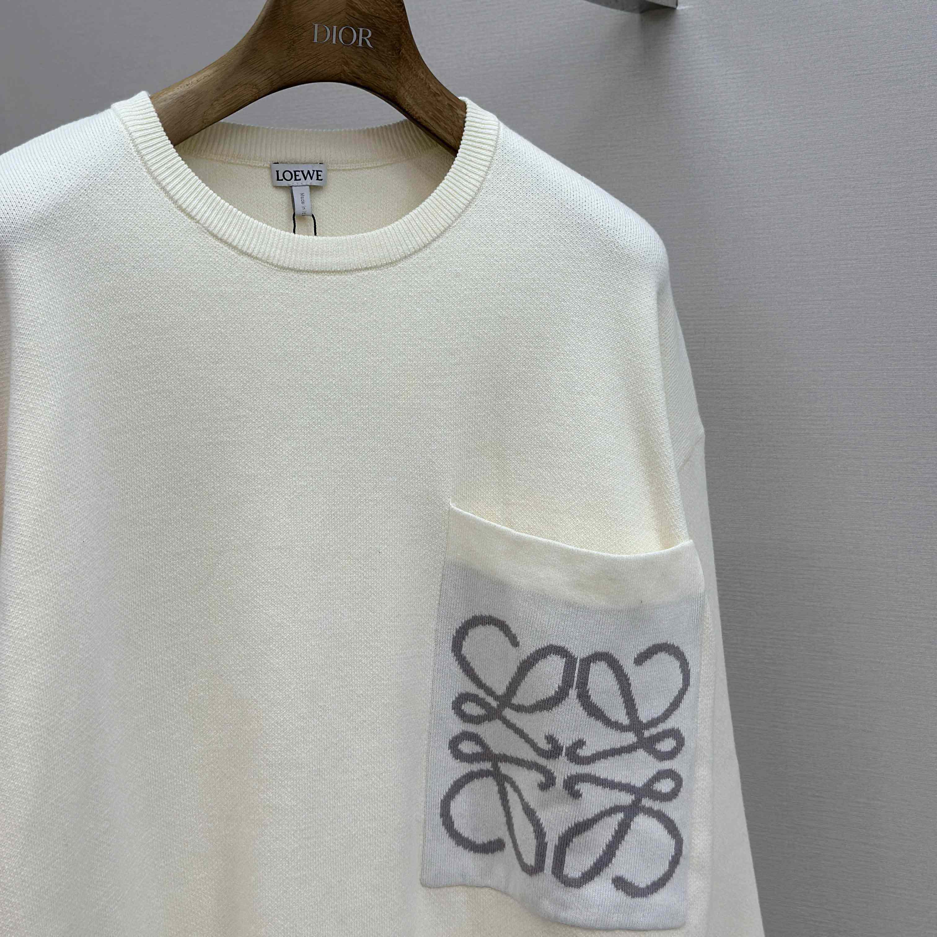Loewe Sweater In Cotton Blend - DesignerGu