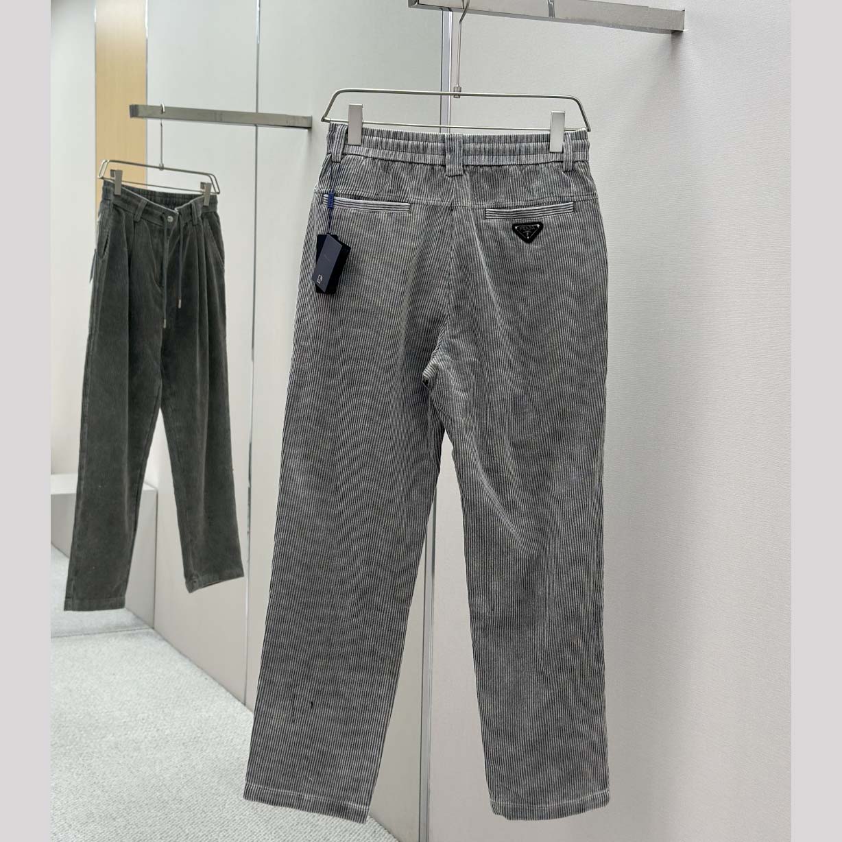 Prada Stretch Cotton Shirt And Pants - DesignerGu