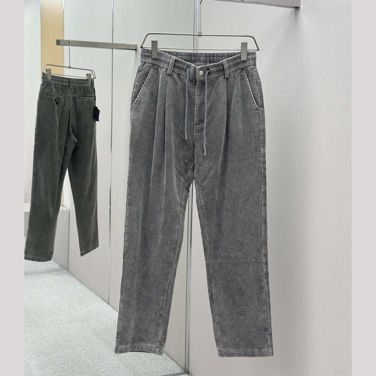 Prada Stretch Cotton Shirt And Pants - DesignerGu