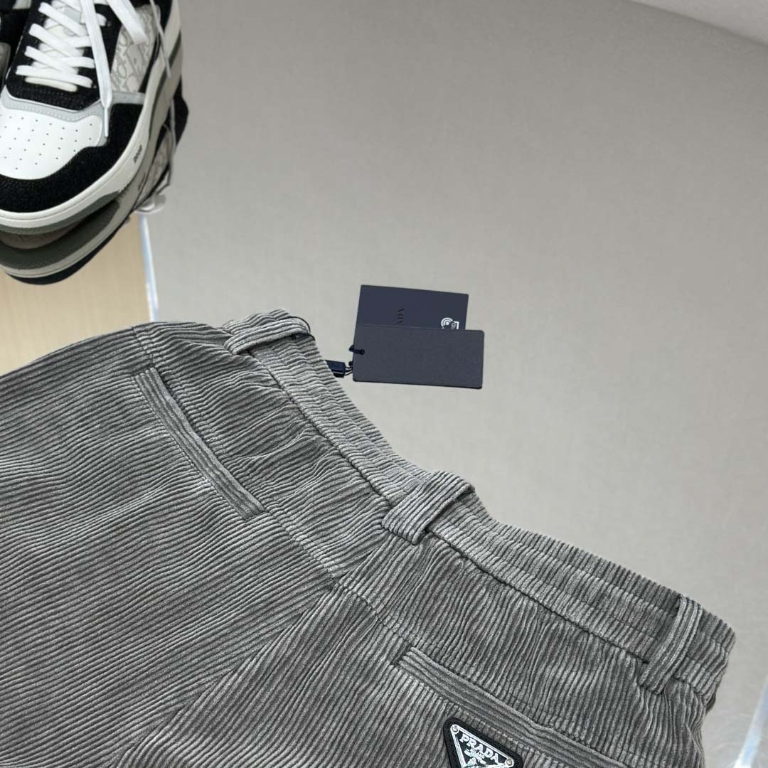 Prada Stretch Cotton Shirt And Pants - DesignerGu