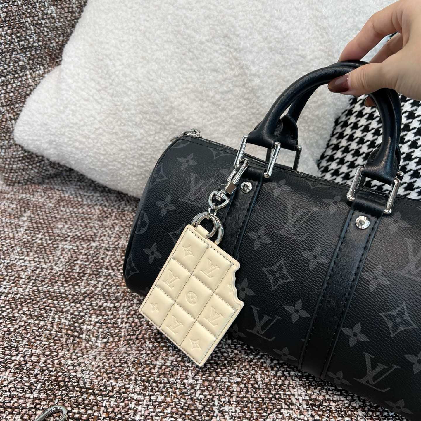 Louis Vuitton LV Chocolate Bar Key Holder and Bag Charm   M02875 - DesignerGu