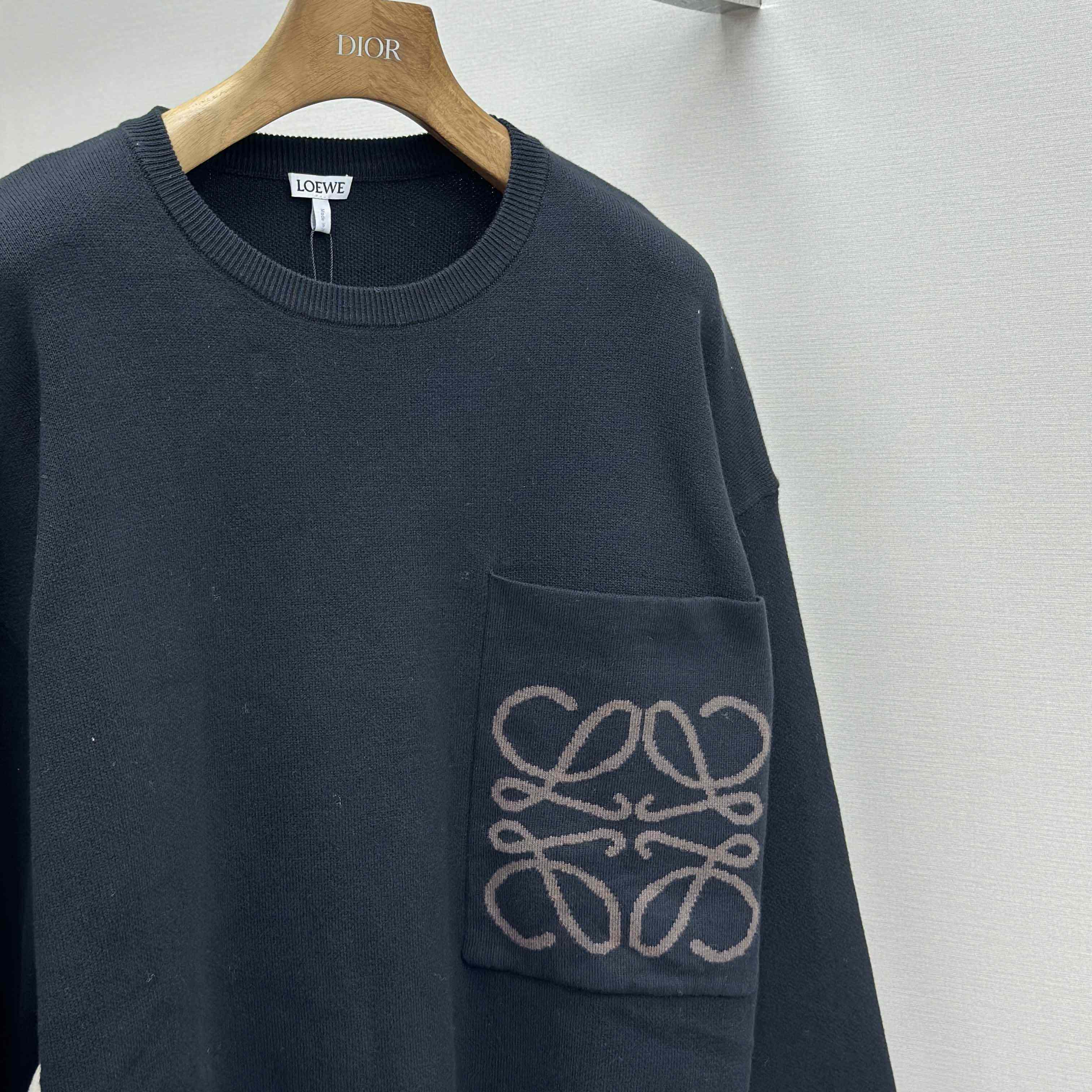 Loewe Sweater In Cotton Blend - DesignerGu