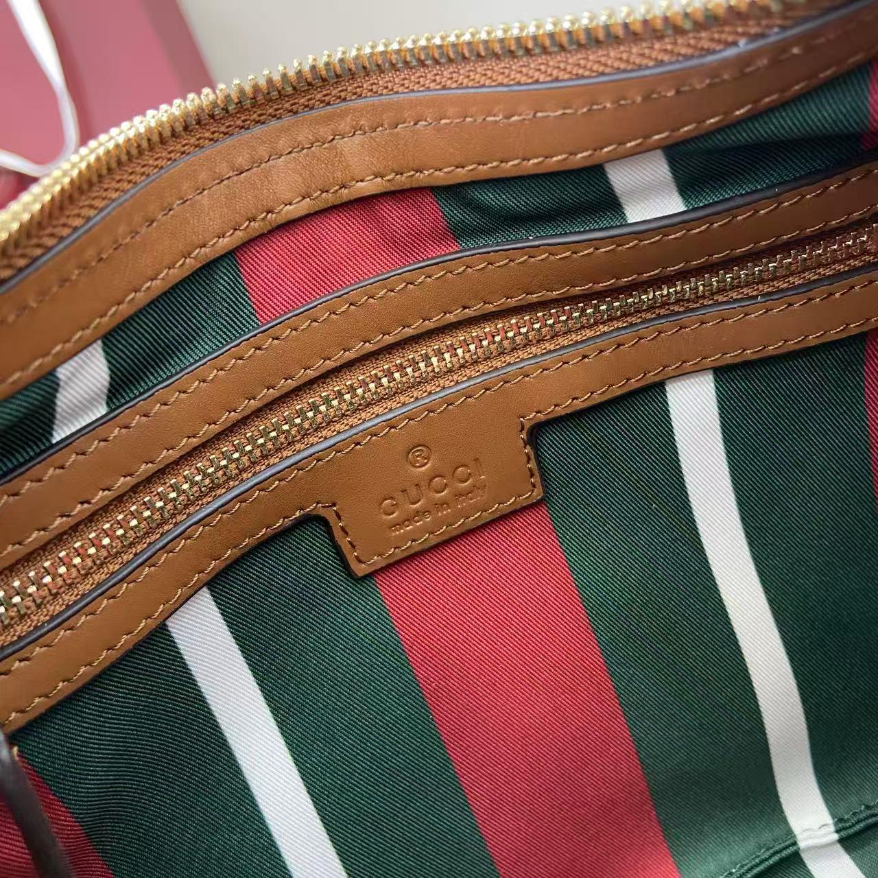 Gucci GG Emblem Medium Shoulder Bag - DesignerGu