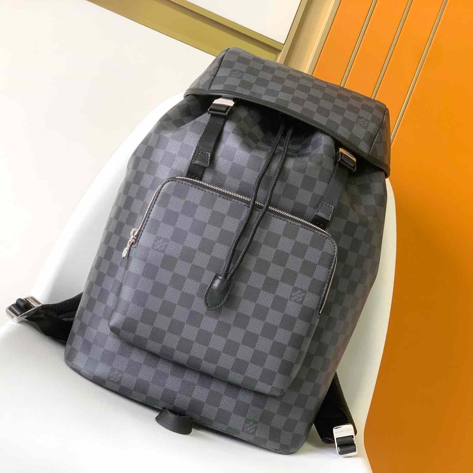 Louis Vuitton Damier Graphite Canvas Zack Backpack   N40005 - DesignerGu