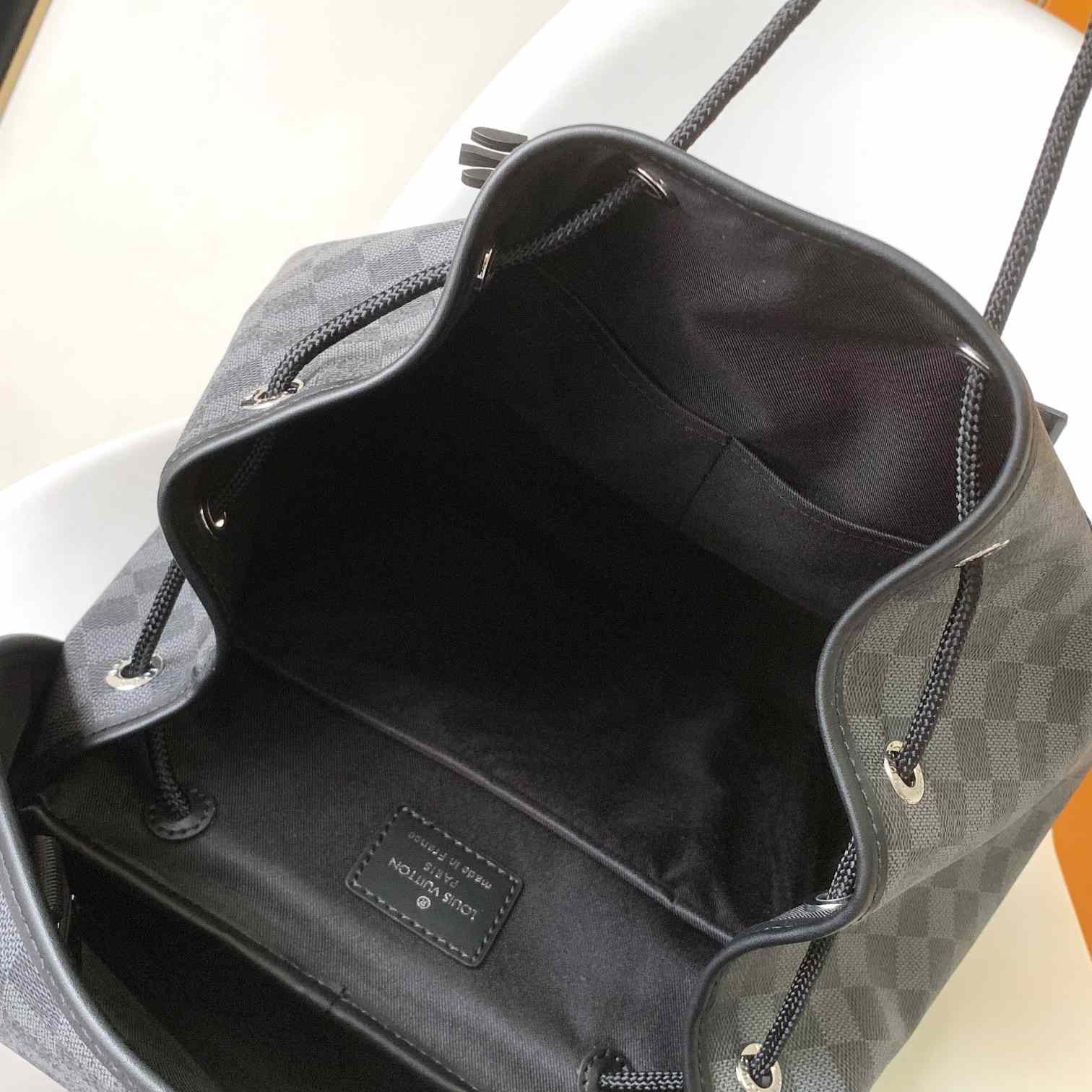 Louis Vuitton Damier Graphite Canvas Zack Backpack   N40005 - DesignerGu