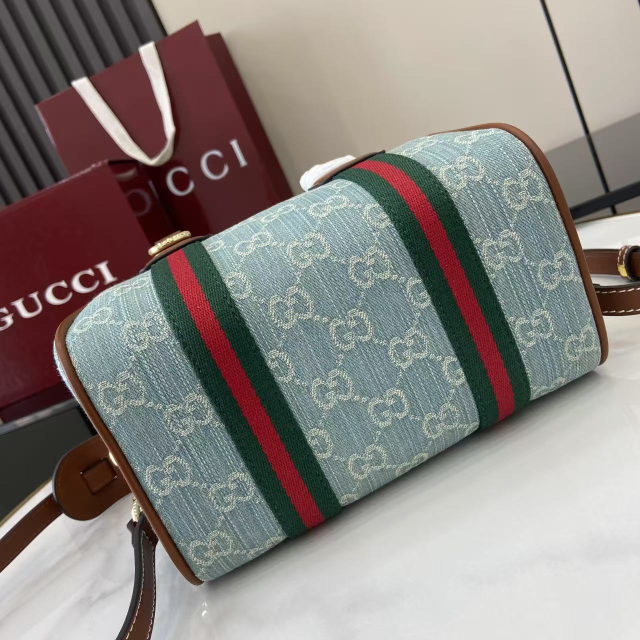 Gucci Mini GG Handbag - DesignerGu