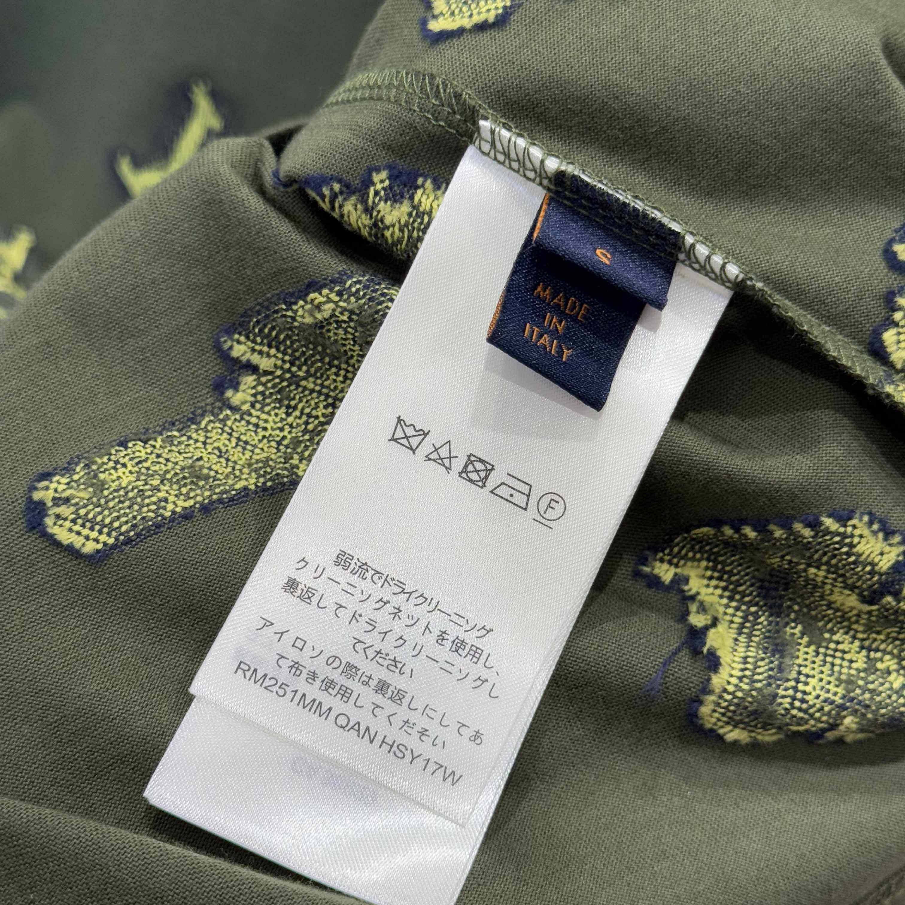 Louis Vuitton Jacquard Cotton T-Shirt   1AGJYS - DesignerGu