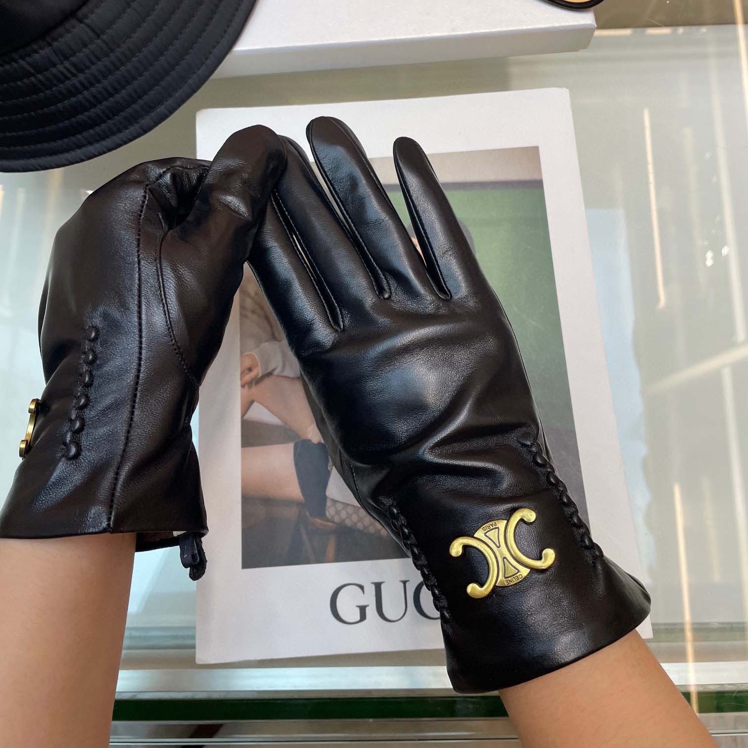 Celine Women's Gloves  - DesignerGu