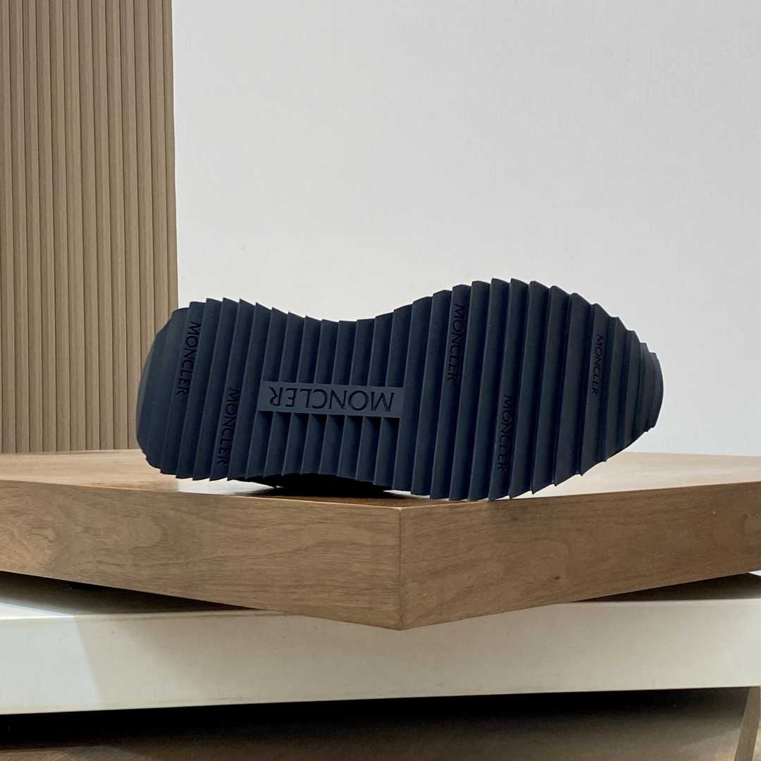 Moncler Pacey2 Suede & Nubuck Trainers - DesignerGu