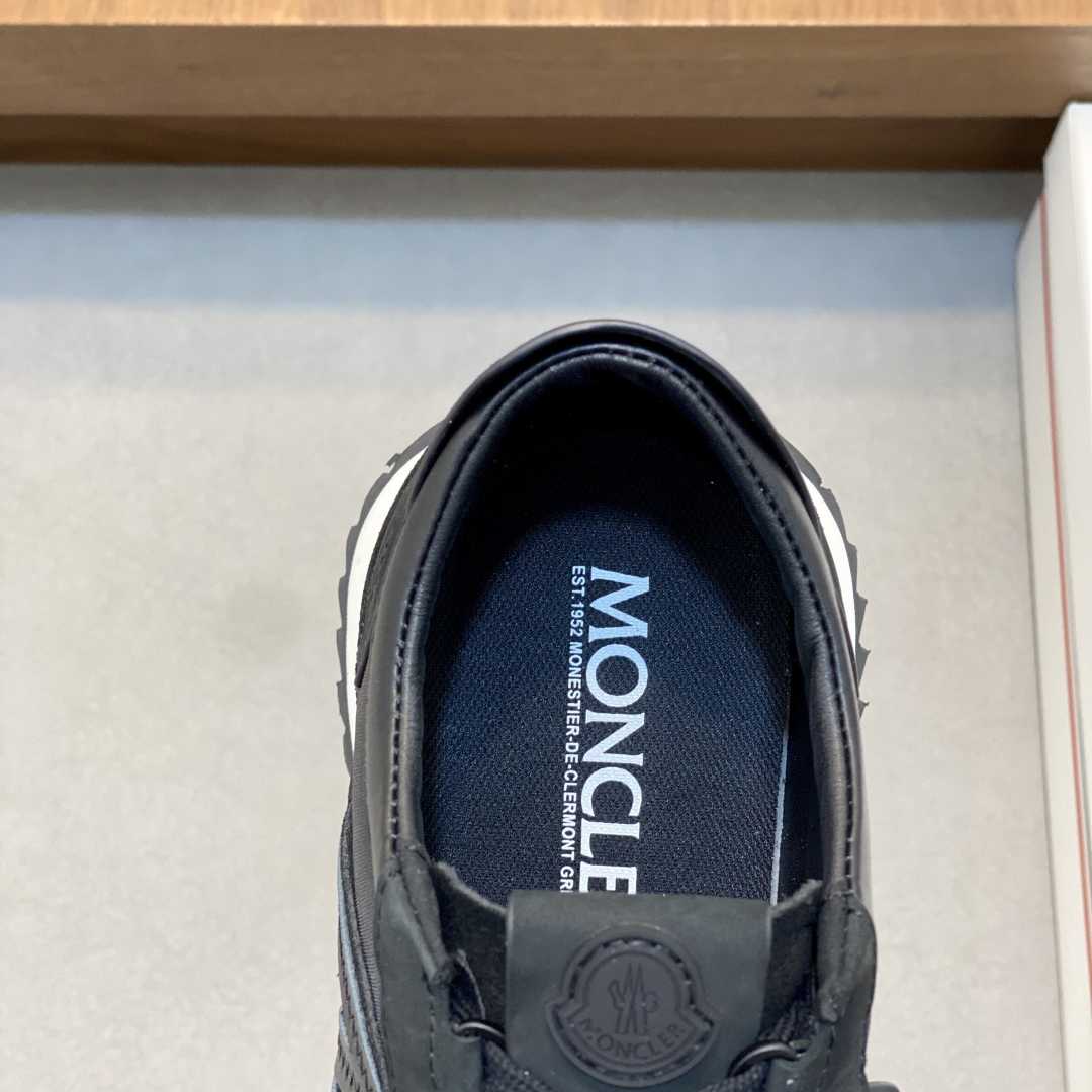 Moncler Pacey2 Suede & Nubuck Trainers - DesignerGu