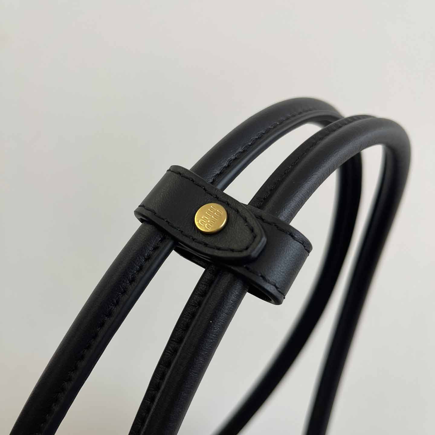 Miu Miu Beau Plaid And Leather Bag - DesignerGu