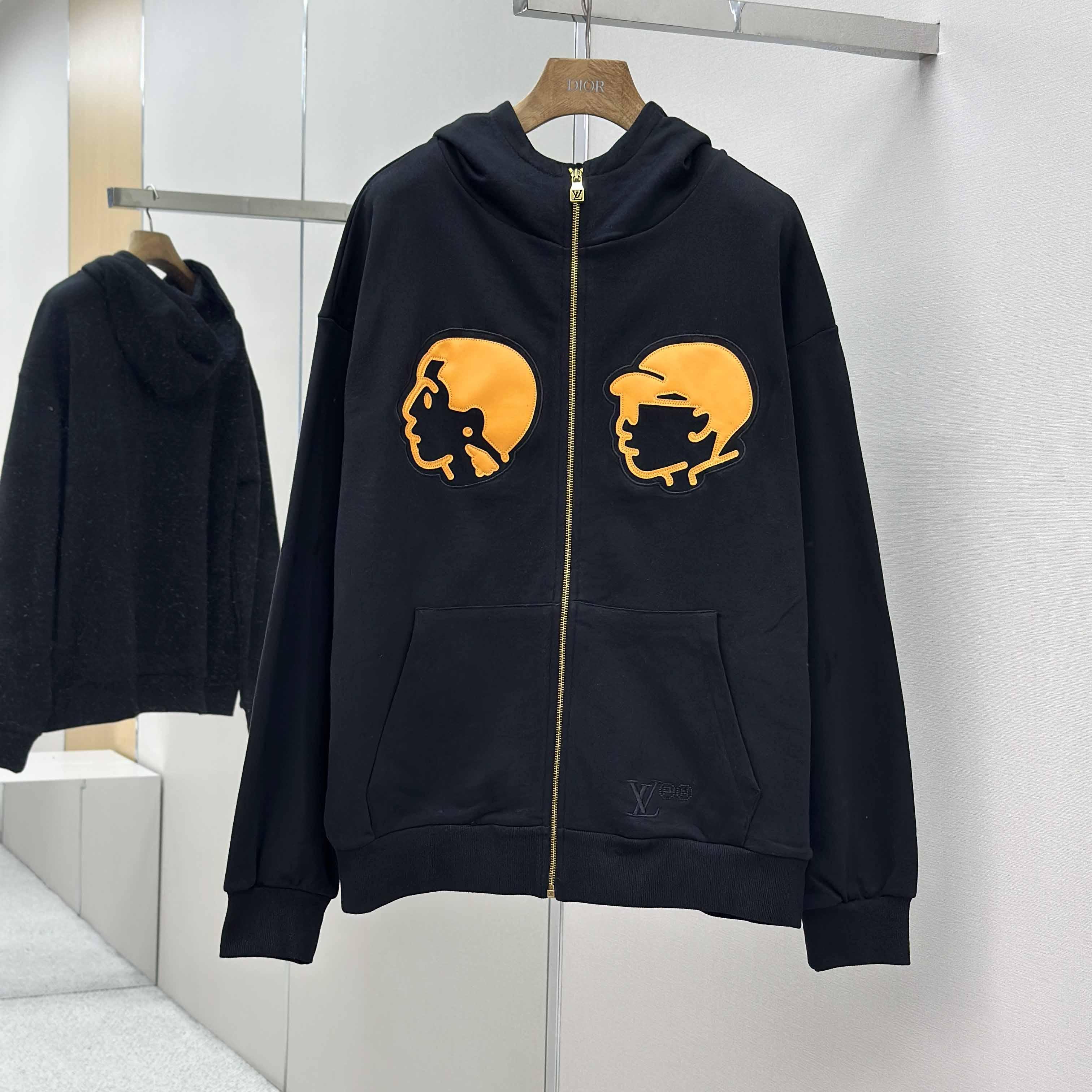 Louis Vuitton Zip Up Hoodie  1AIMQG - DesignerGu