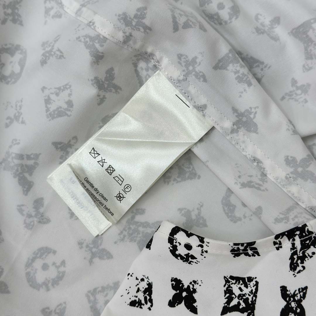 Louis Vuitton Monogram Fil Coupé Shirt   1AHX52 - DesignerGu