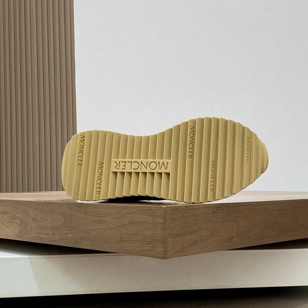 Moncler Pacey2 Suede & Nubuck Trainers - DesignerGu