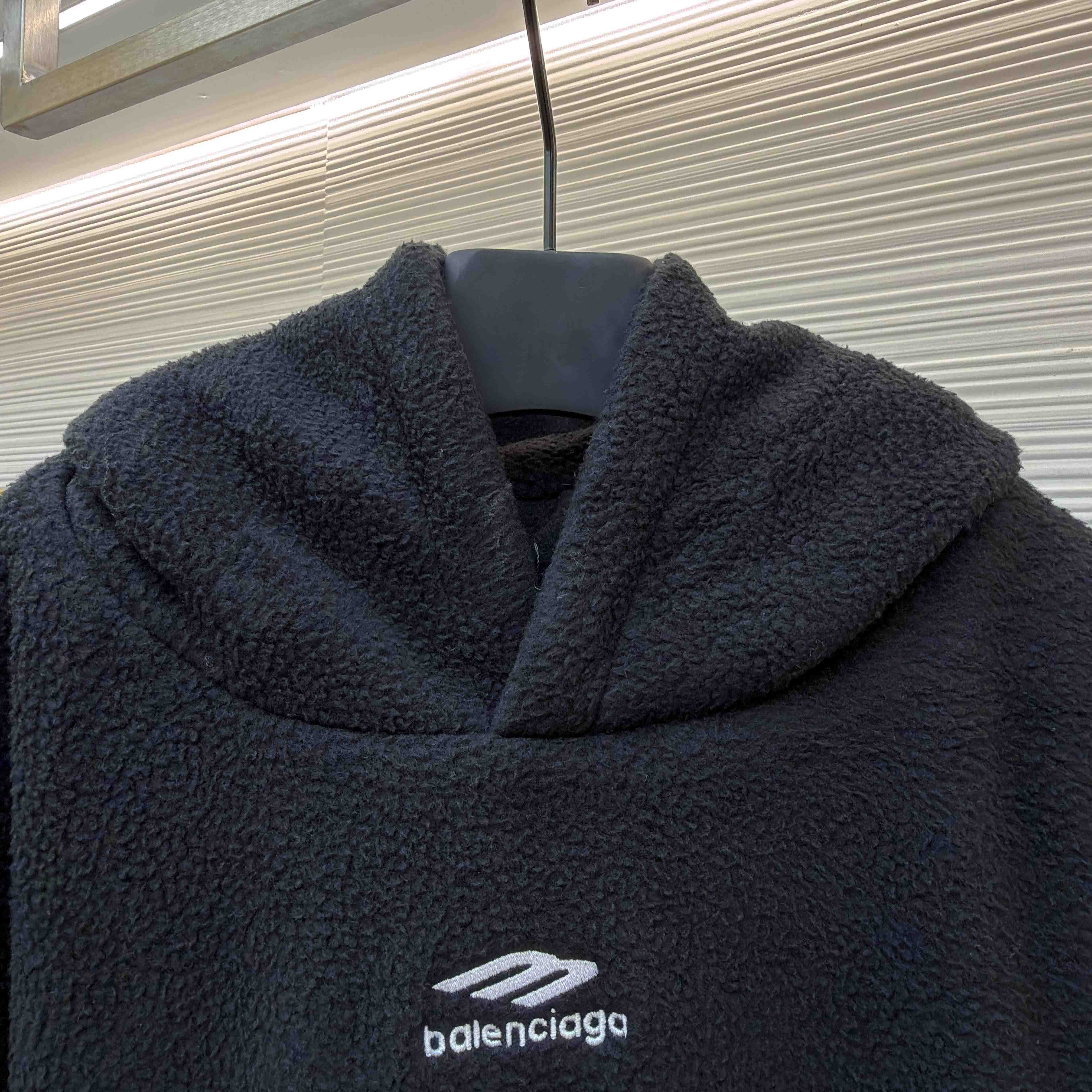 Balenciaga Fleece Sweatshirt  - DesignerGu