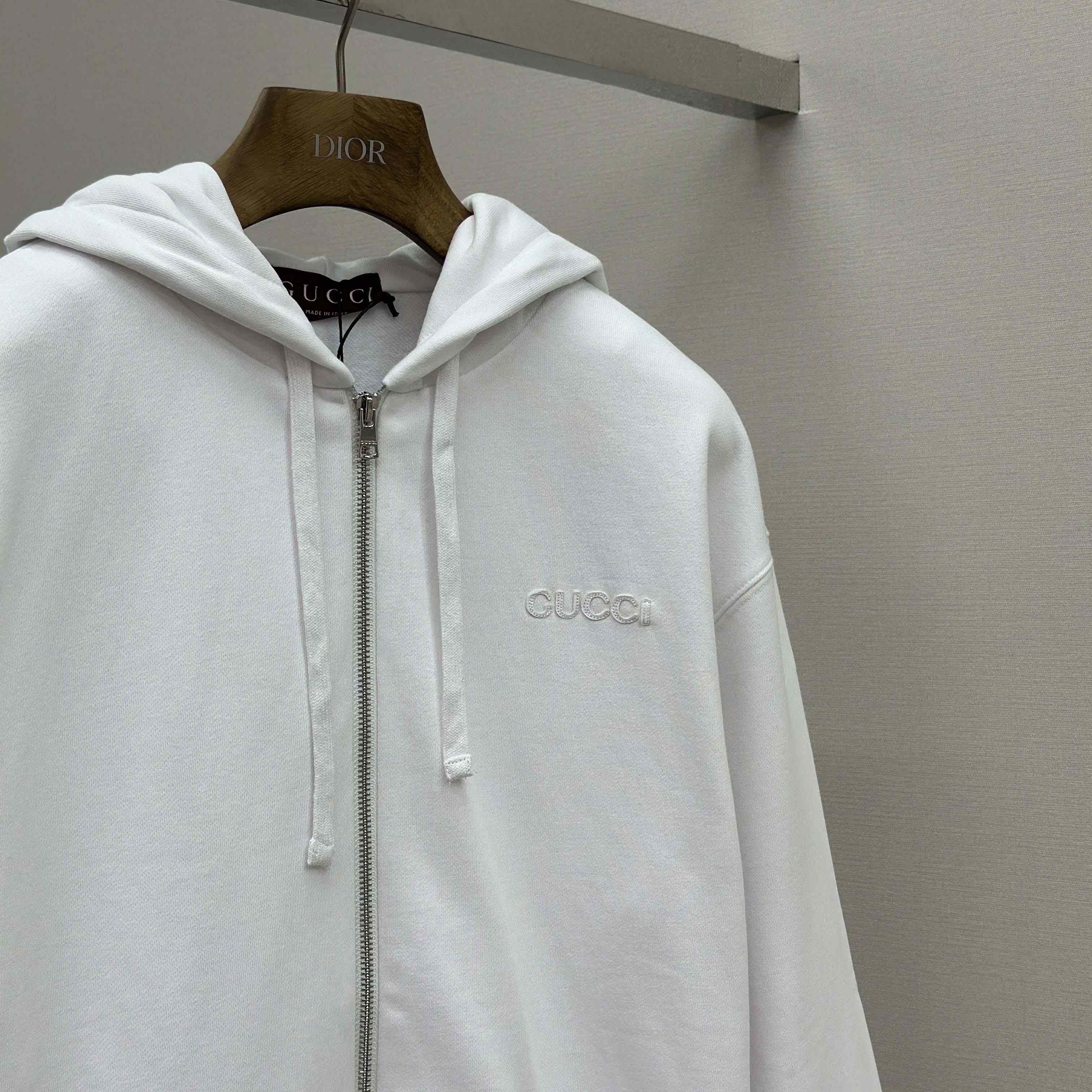 Gucci Cotton Jersey Sweatshirt With Web - DesignerGu