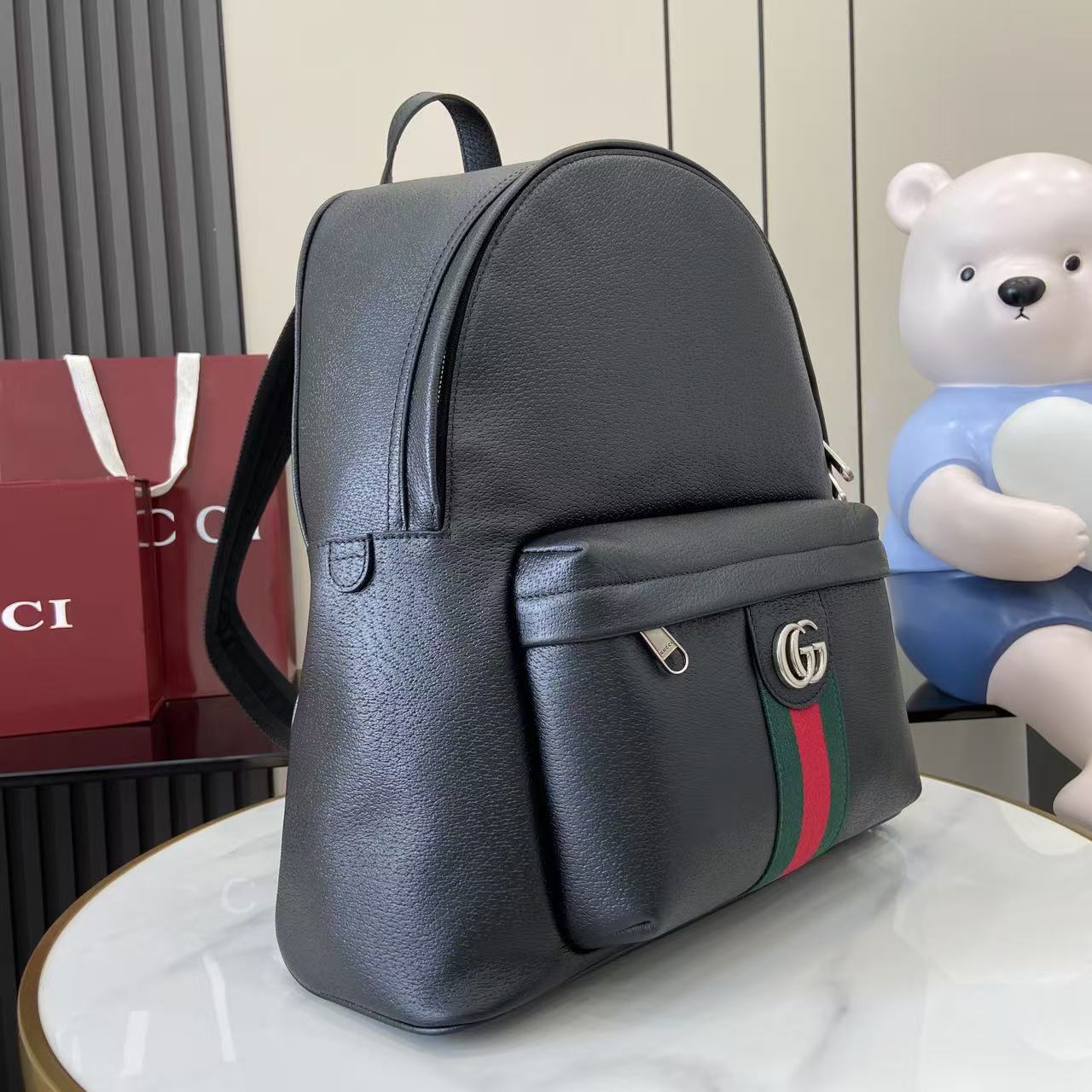 Gucci Ophidia Medium Backpack - DesignerGu