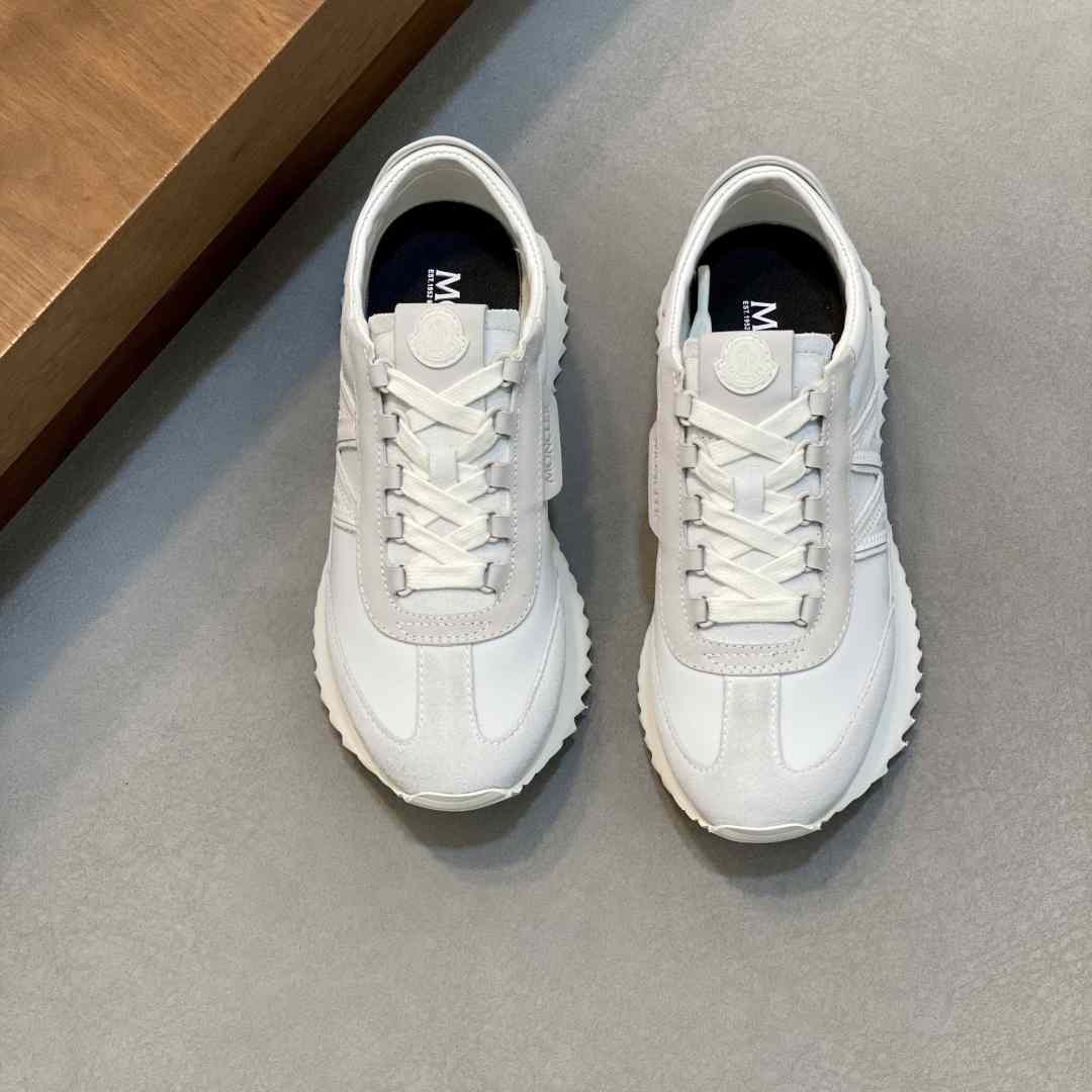 Moncler Pacey2 Suede & Nubuck Trainers - DesignerGu