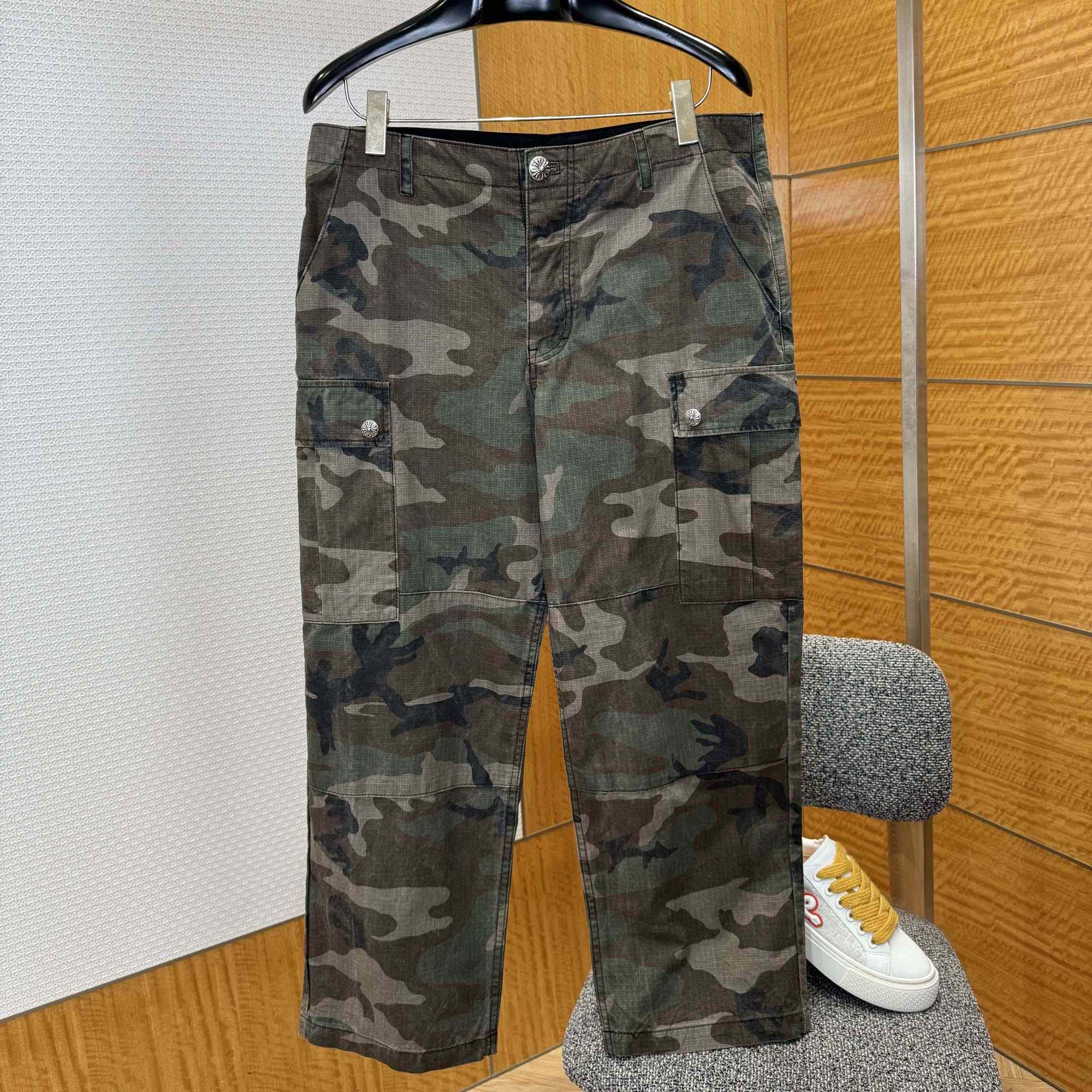 Chrome Hearts Camo Cargo Pants  - DesignerGu