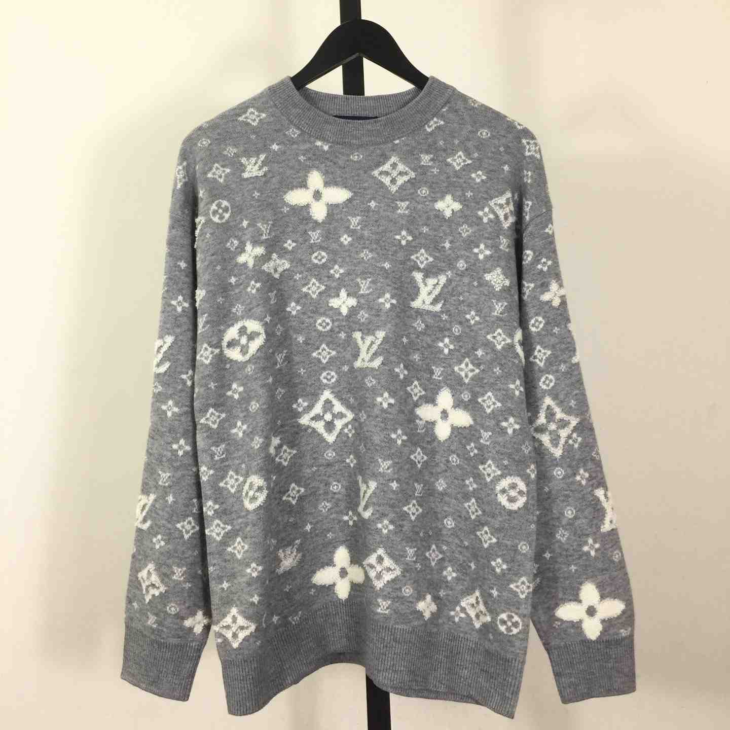 Louis Vuitton Monogram Wool Blend Pullover - DesignerGu