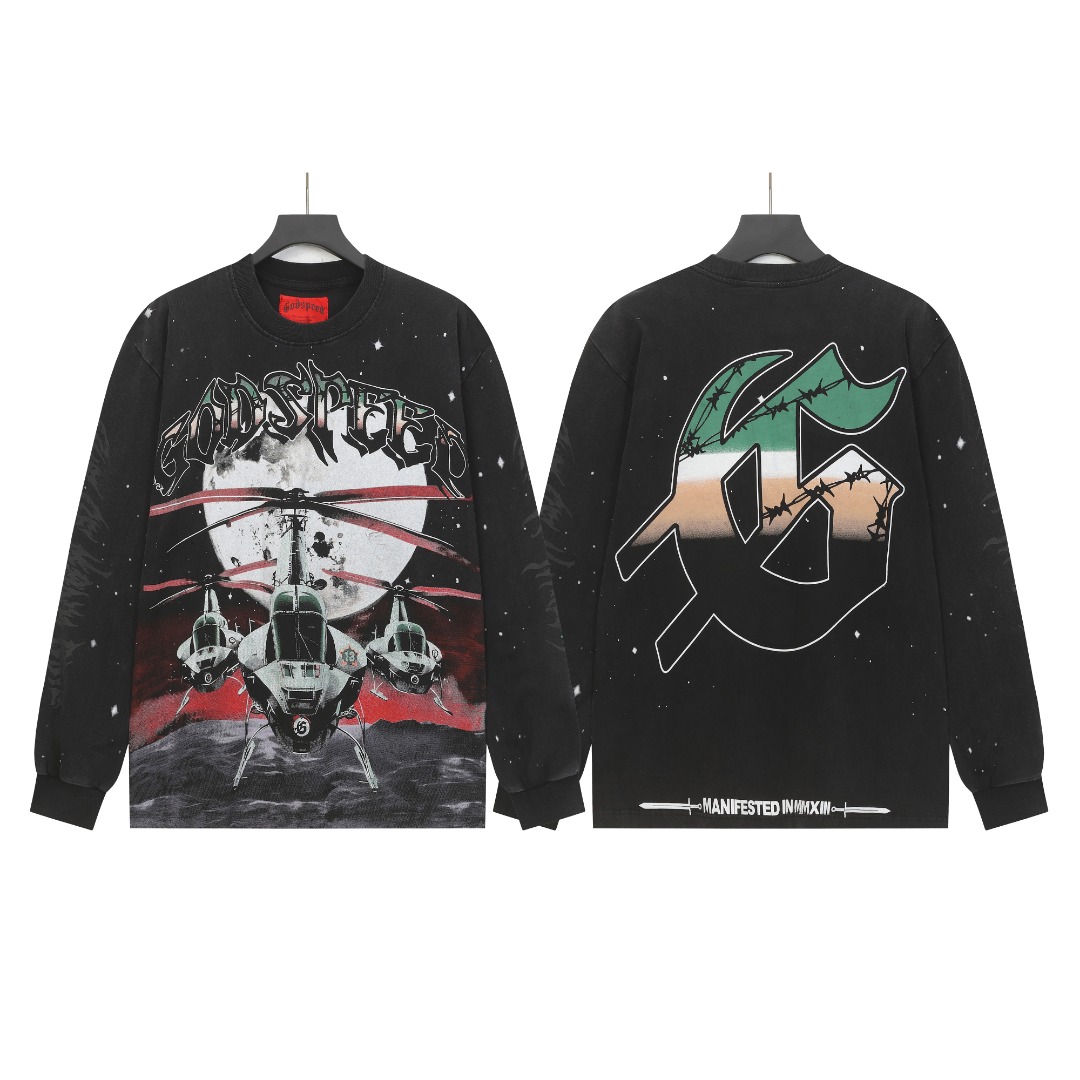Godspeed Airstrike L/S T-Shirt - DesignerGu