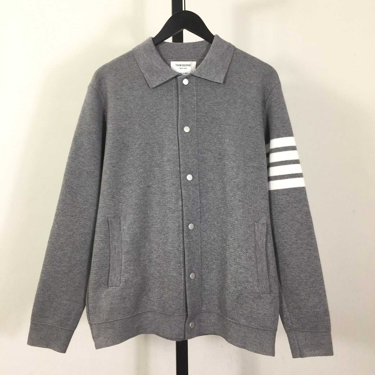 Thom Browne 4-Bar Cardigan - DesignerGu