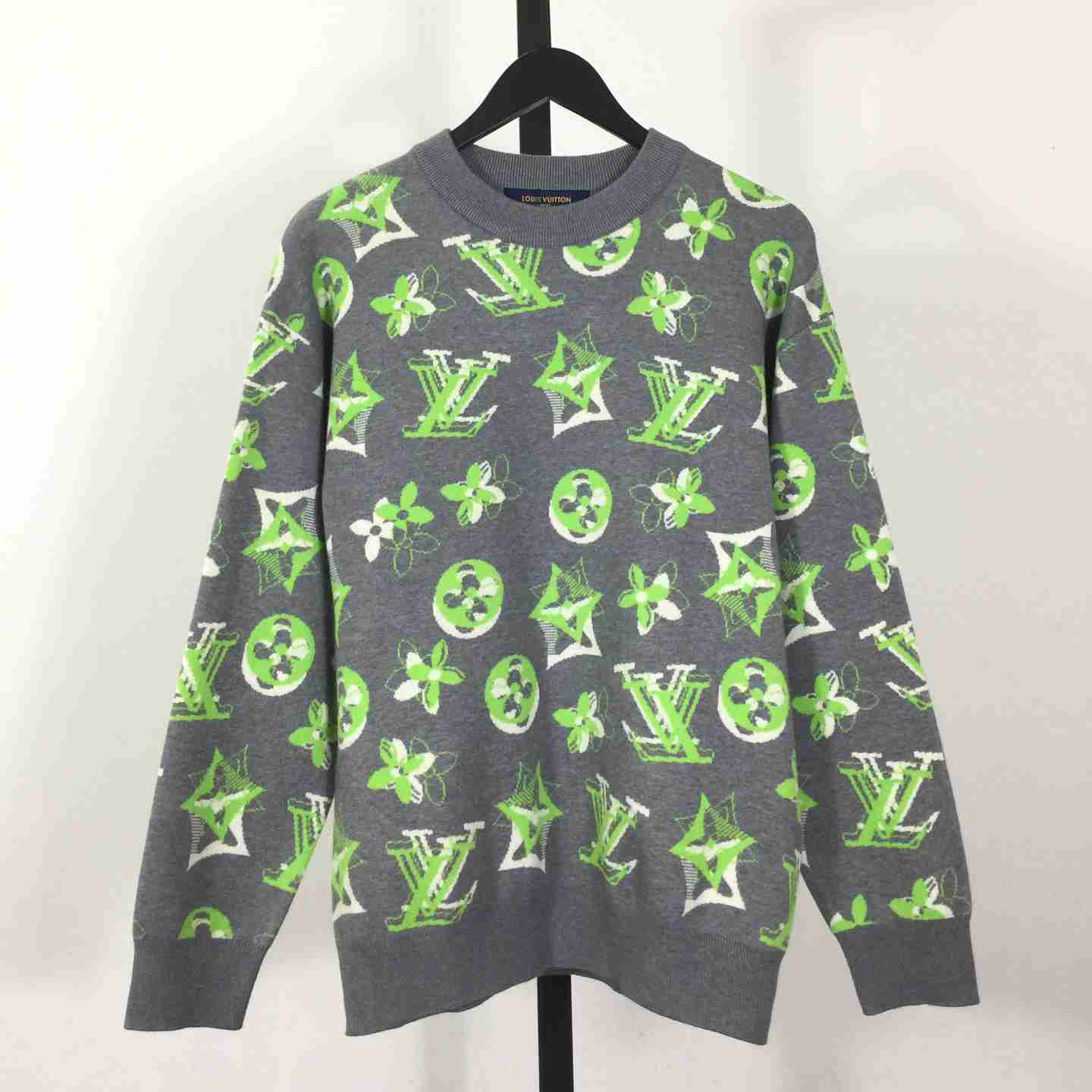 Louis Vuitton Monogram Wool Blend Pullover - DesignerGu